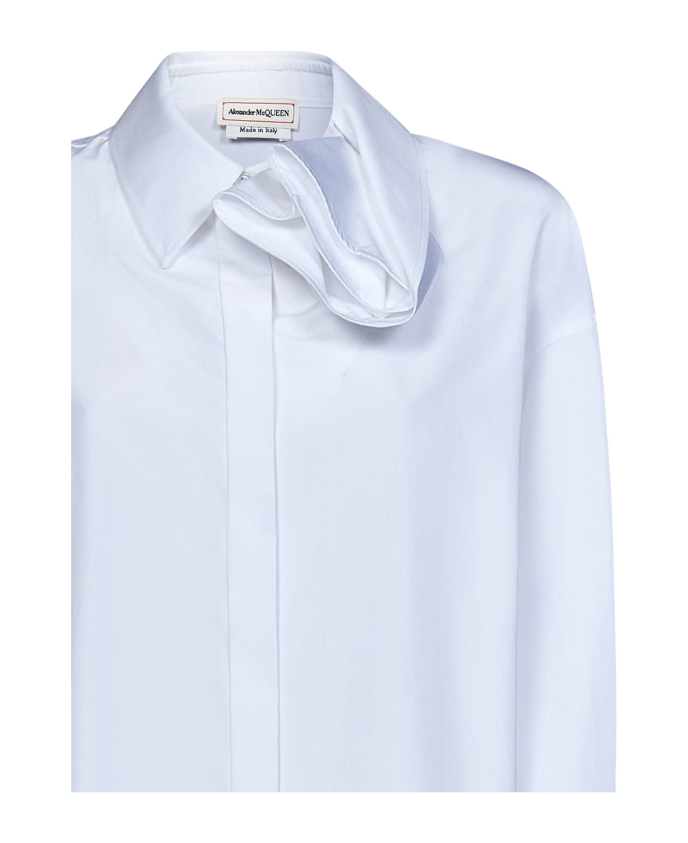 Alexander McQueen Orchid Shirt - White シャツ