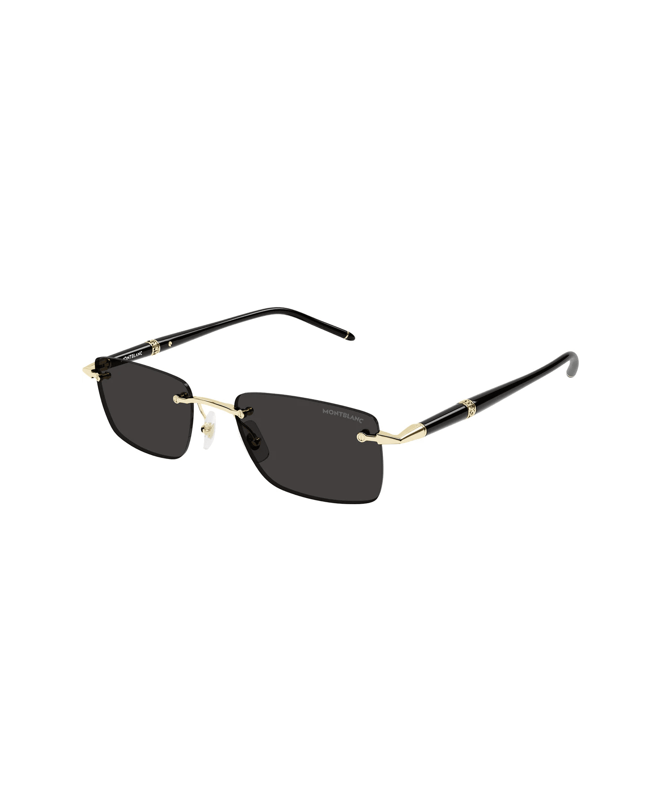 Montblanc Mb0344s Linea Meisterstück Sunglasses - Nero サングラス