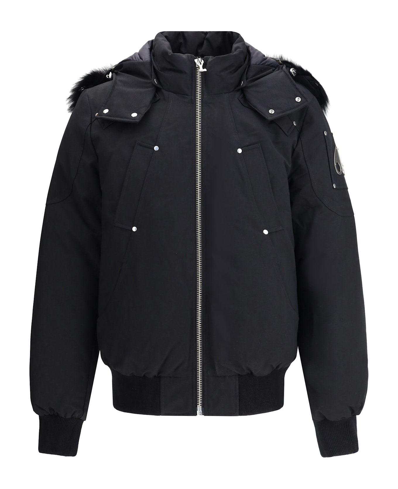 Moose Knuckles Original Ballistic Bomber With Removable Shearling