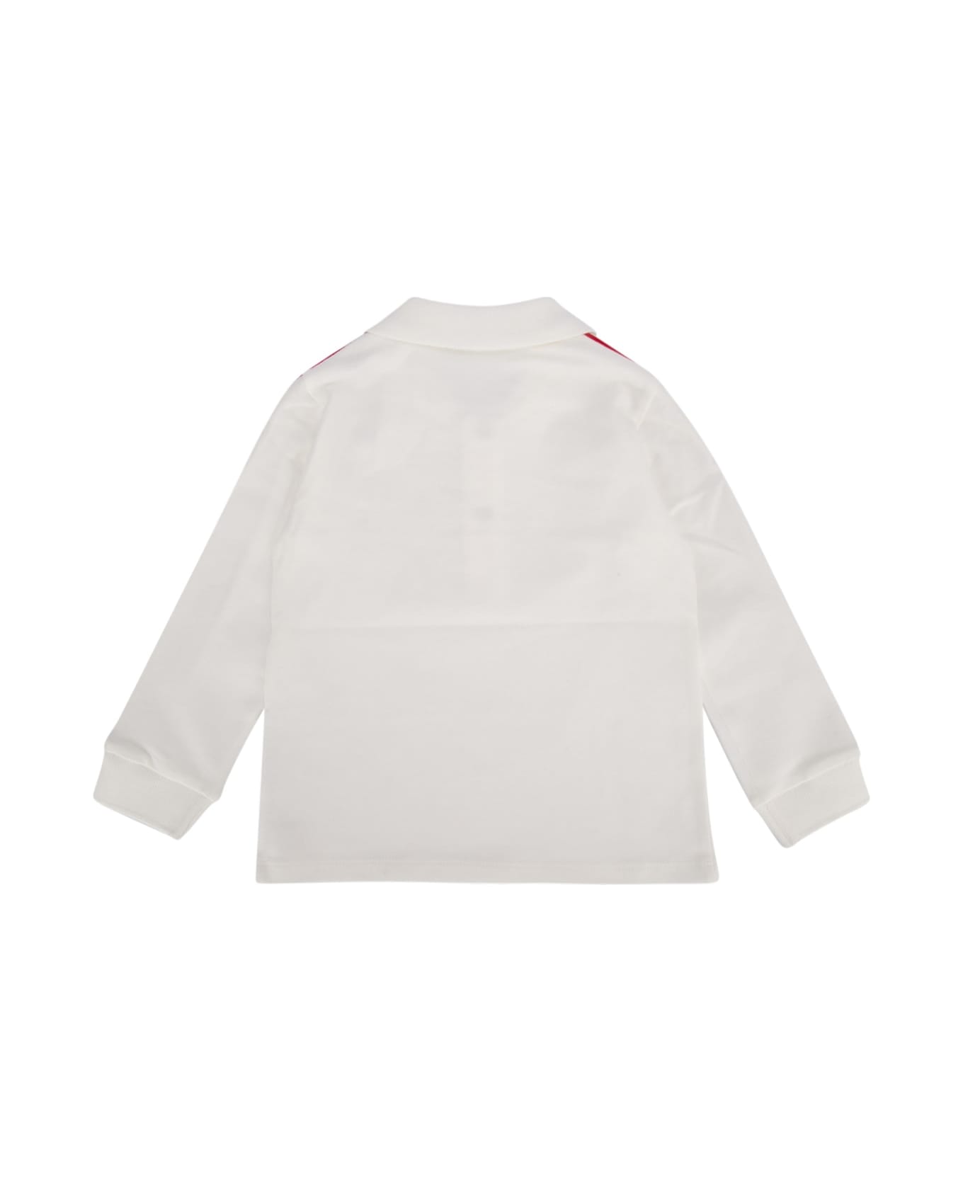 Moncler Ls Polo - White