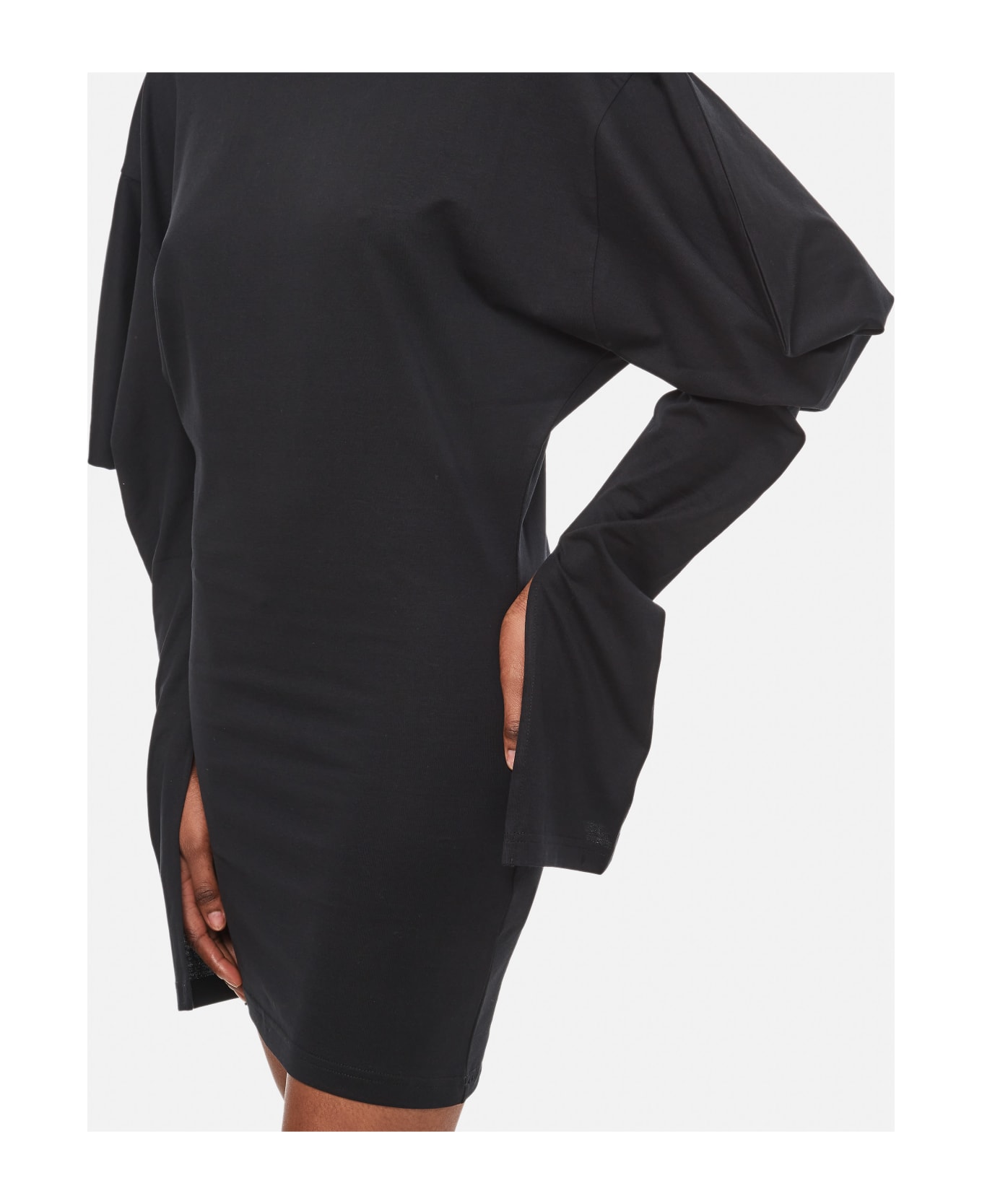 Setchu Origami Jersey Dress - Black