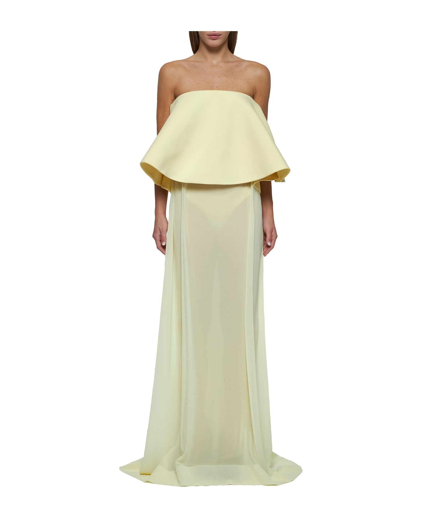 Jacquemus La Robe Vela - PALEYELLOW2