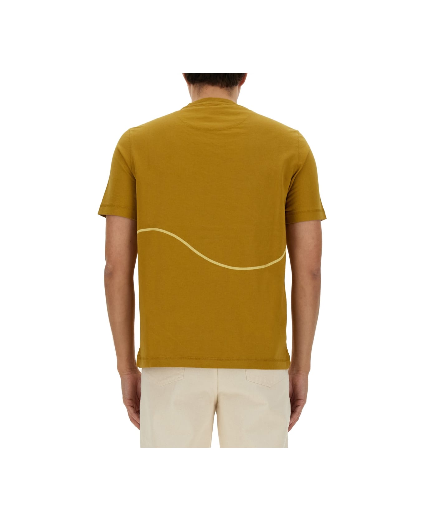 PS by Paul Smith T-shirt With Logo - BROWN
