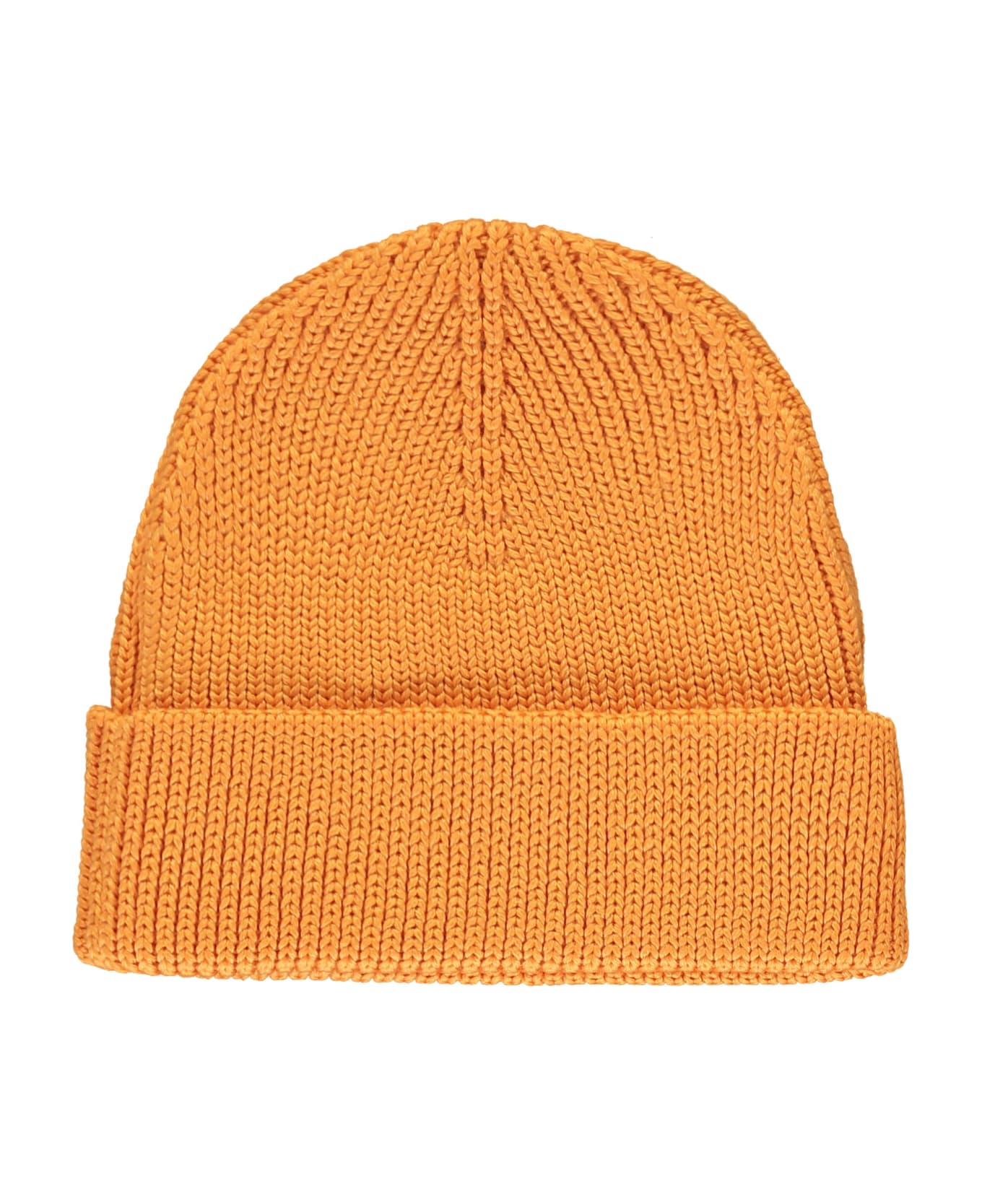 Off-White Logo Wool Beanie - Orange 帽子