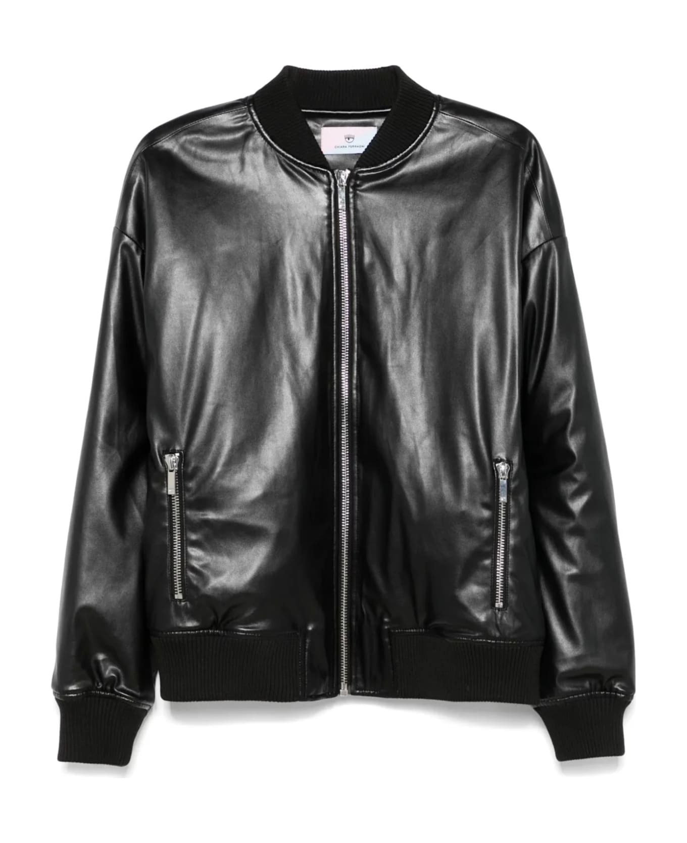 Chiara Ferragni Leather Jacket - Black