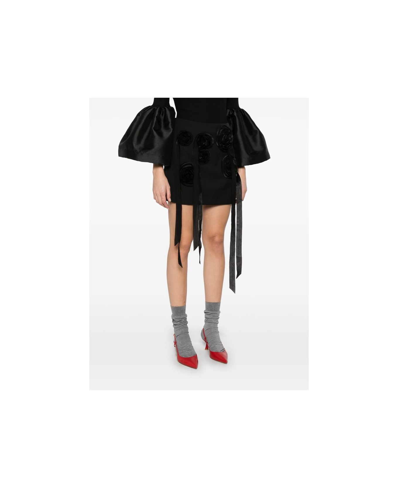 Baum und Pferdgarten Skirt - BLACK