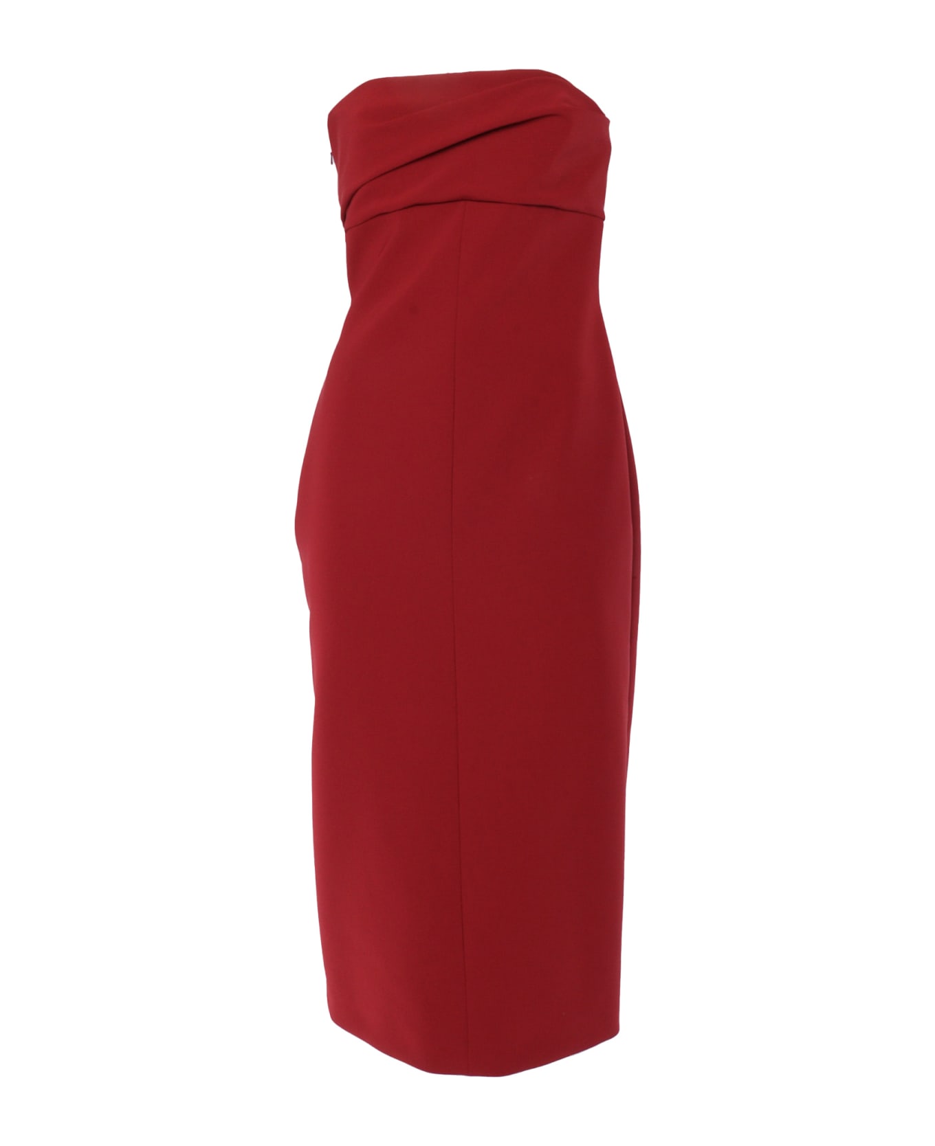Philosophy di Lorenzo Serafini Red Midi Dress - RED