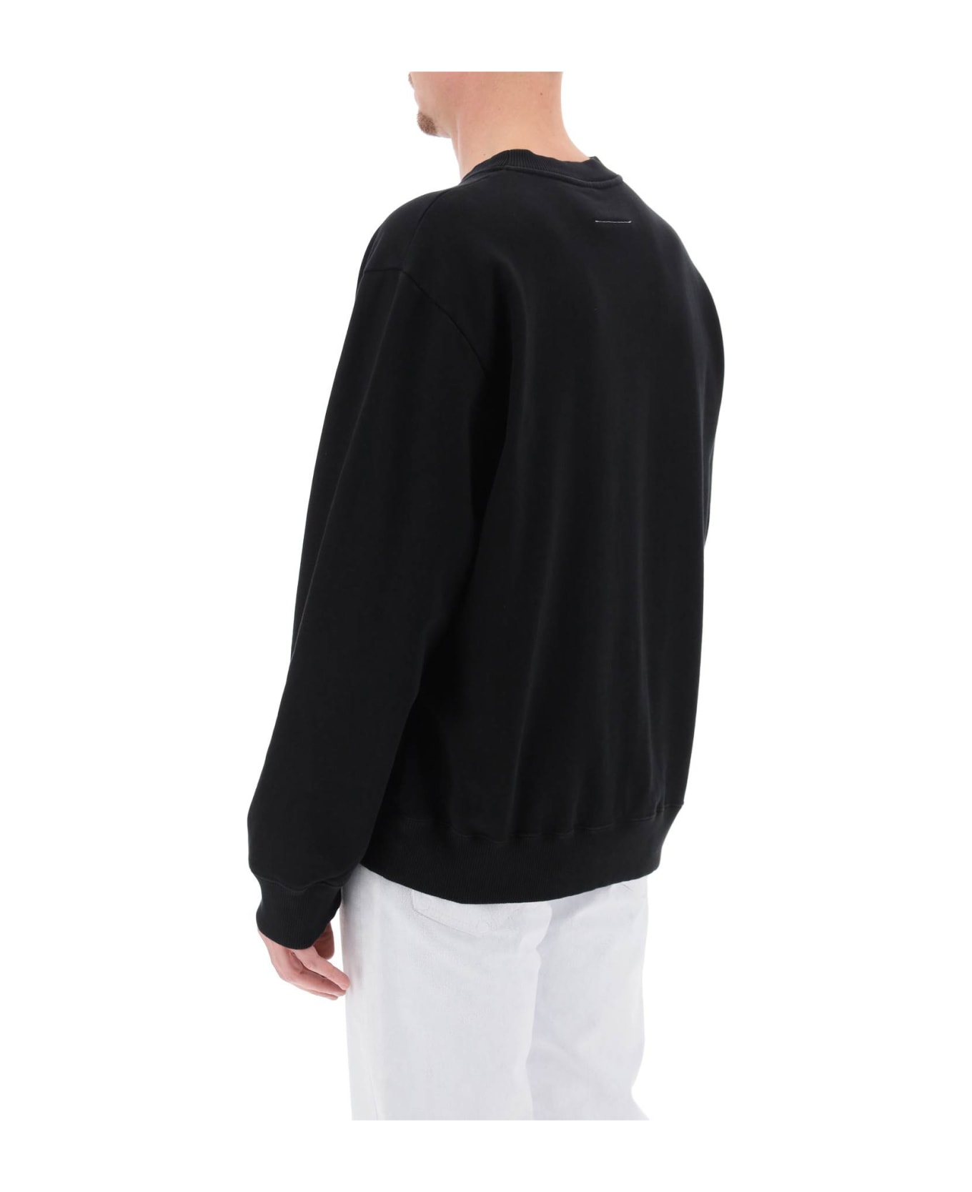 MM6 Maison Margiela Sweatshirt With Numeric Logo Print - 900 フリース