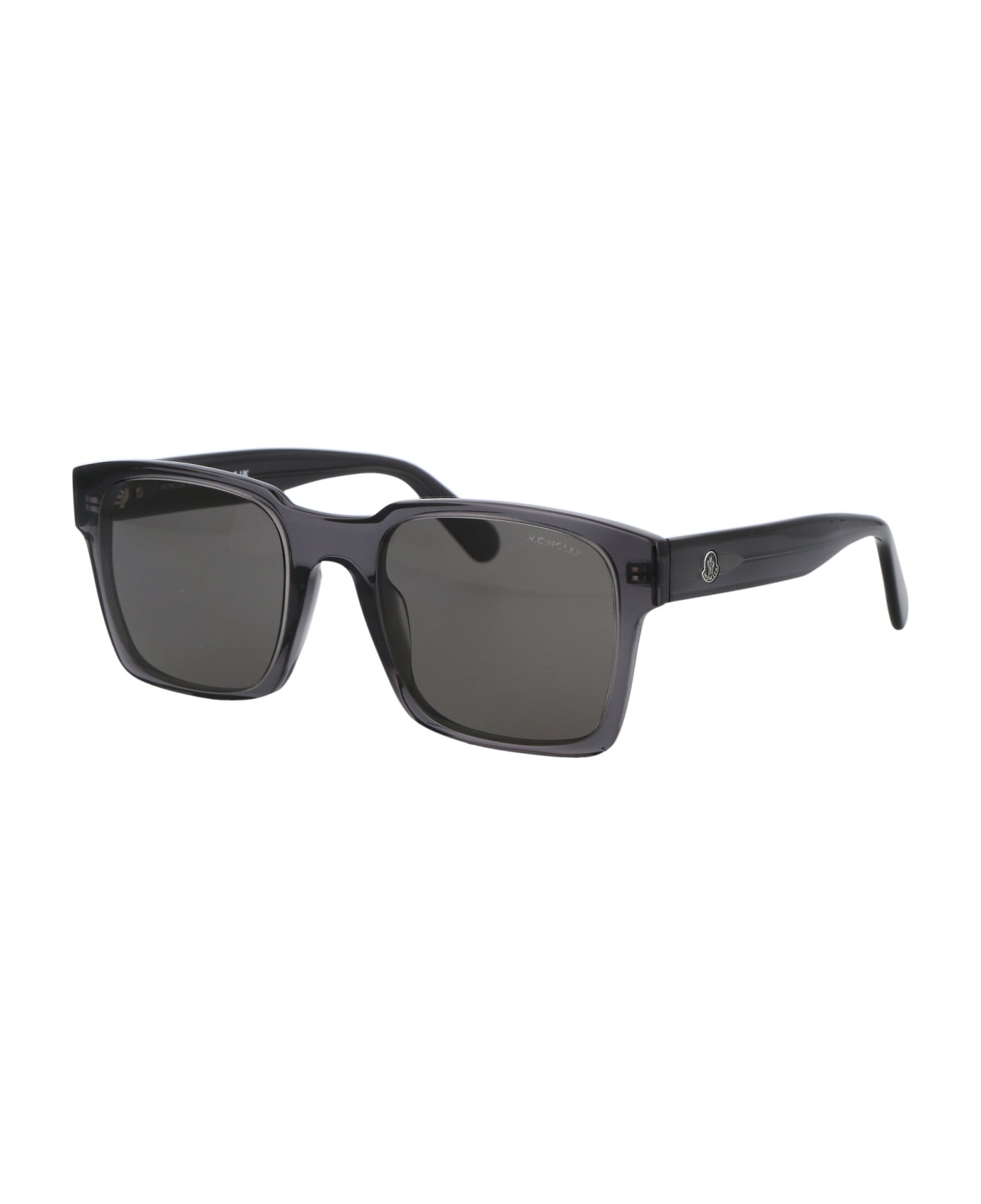 Moncler Eyewear Ml0210 Sunglasses - 01D BLACK サングラス