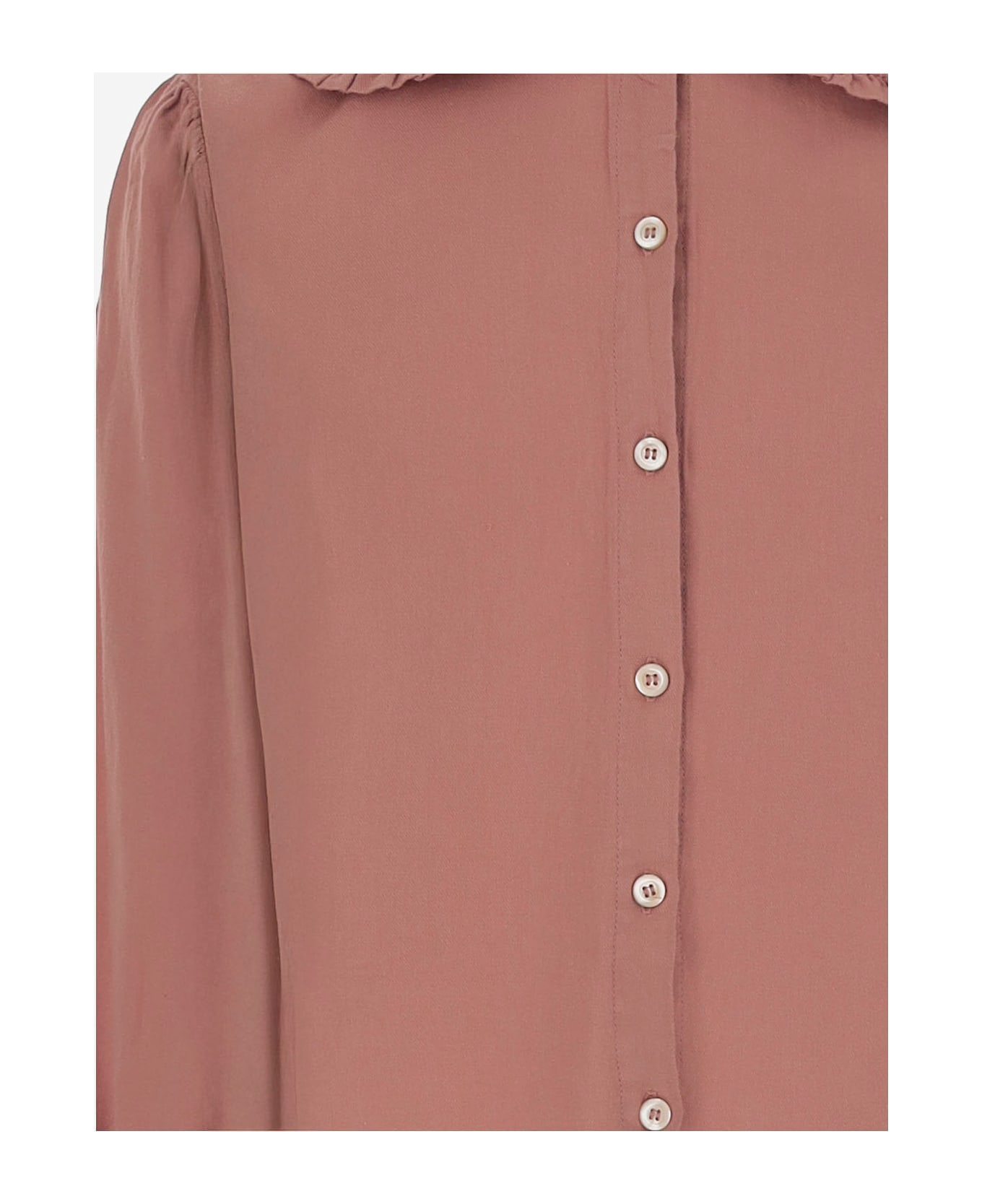 Babe 
Tess Cotton Shirt - Pink