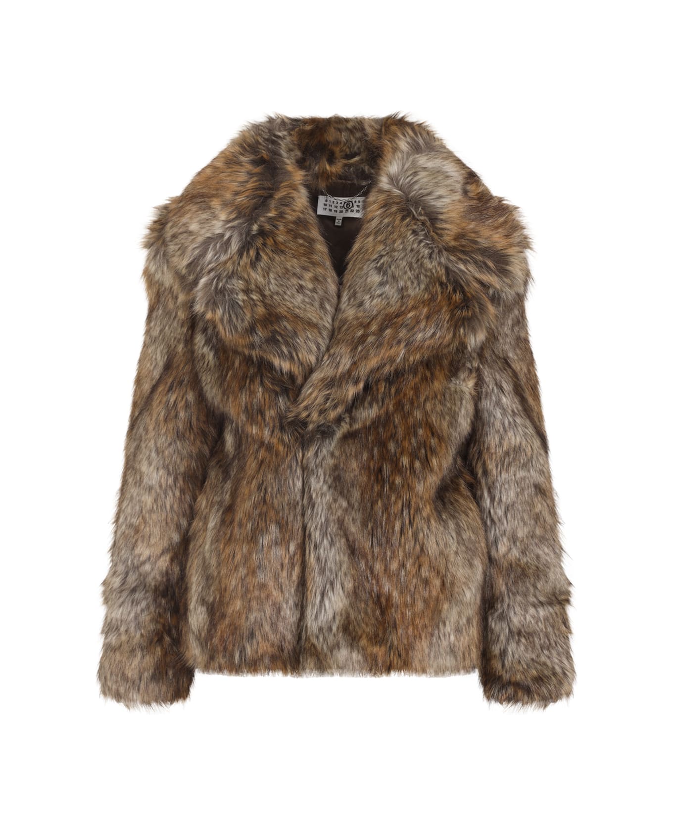 MM6 Maison Margiela Acrylic Jacket - F Natural