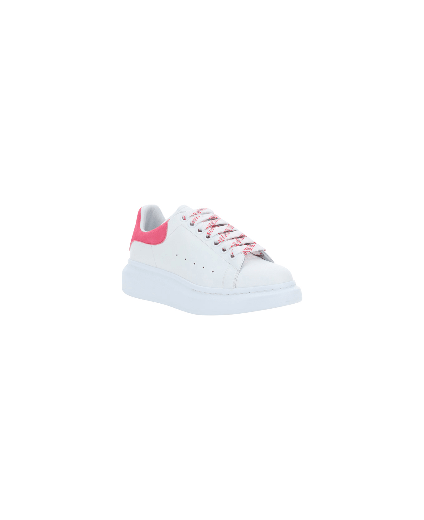 Alexander McQueen Sneakers - White/neon Pink