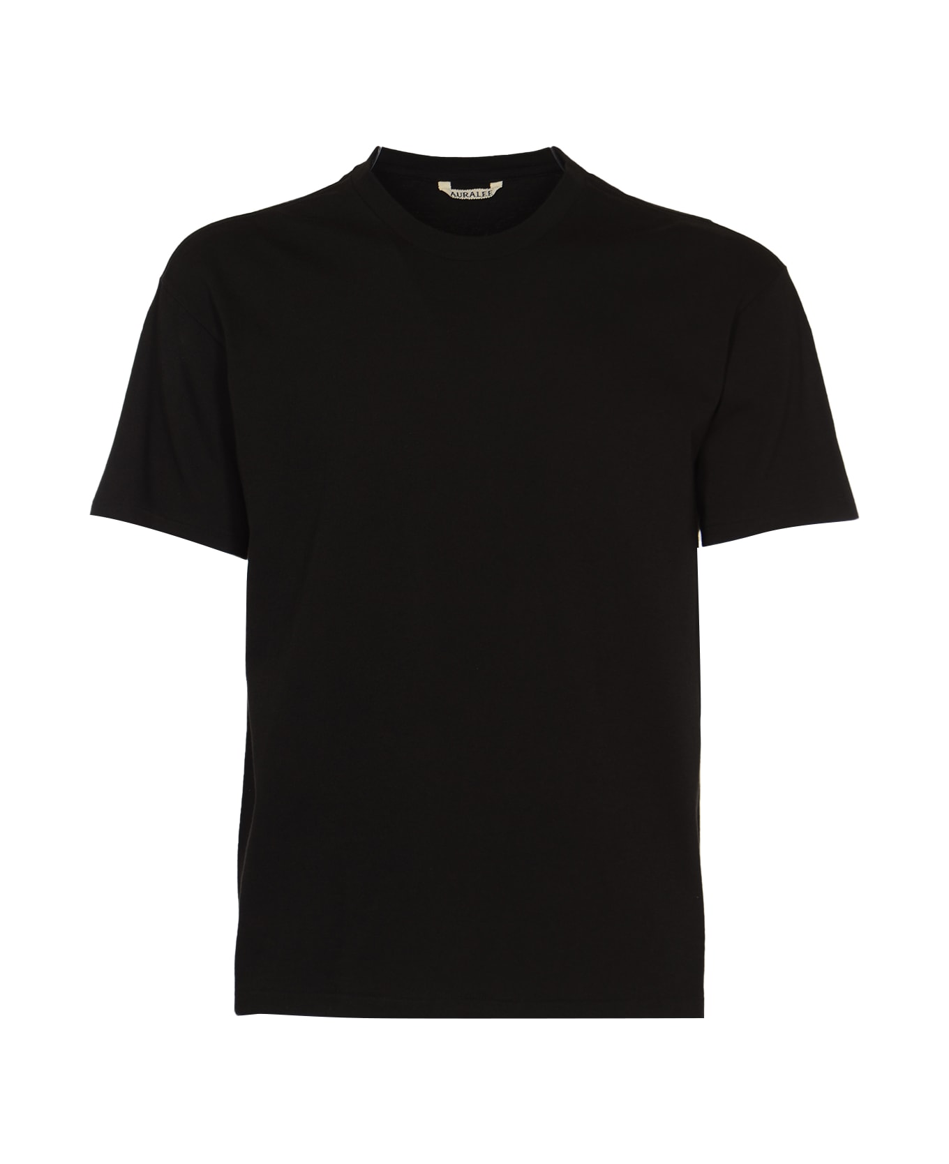 Auralee Seamless Crewneck T-shirt - Black