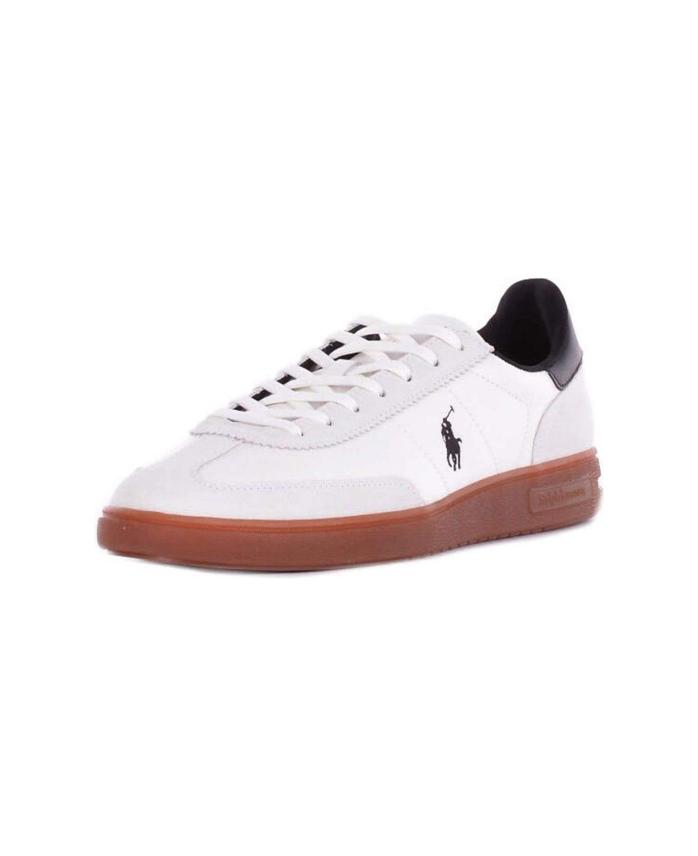 Polo Ralph Lauren Bedford Pp Low-top Sneakers - White/black