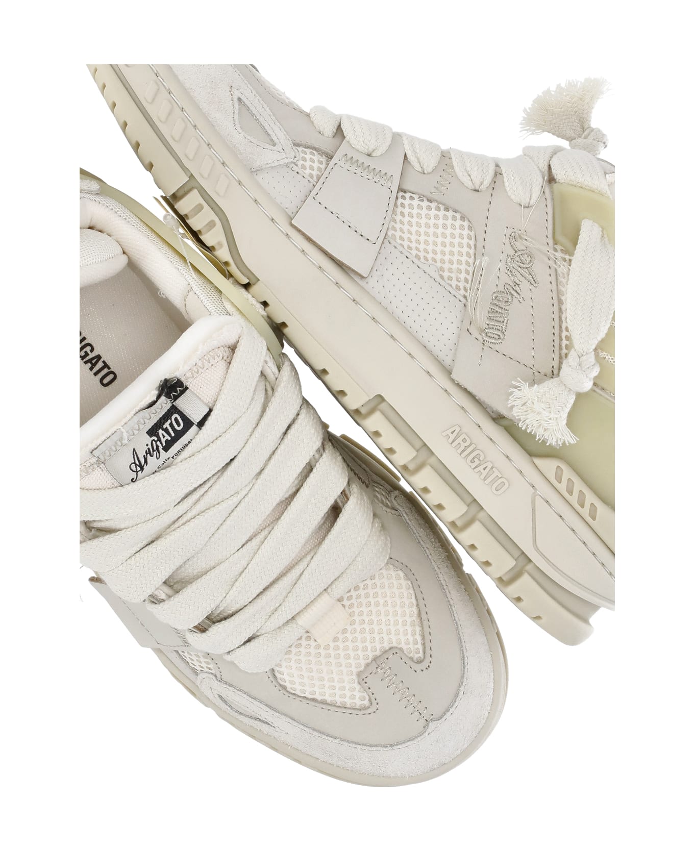 Axel Arigato Area Patchwork Sneakers - Beige
