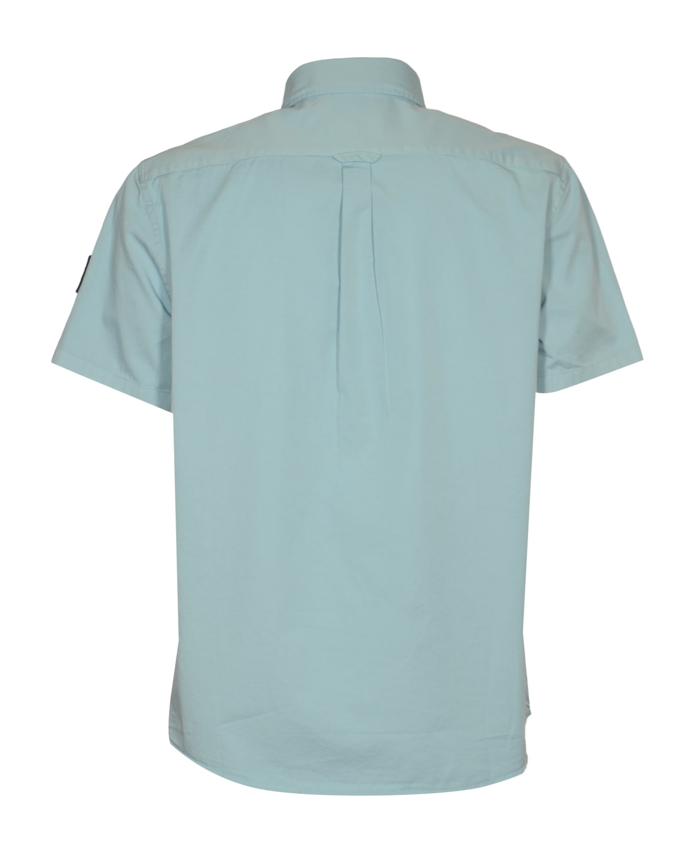 Belstaff Scale Short-sleeved Shirt - Skyline Blue