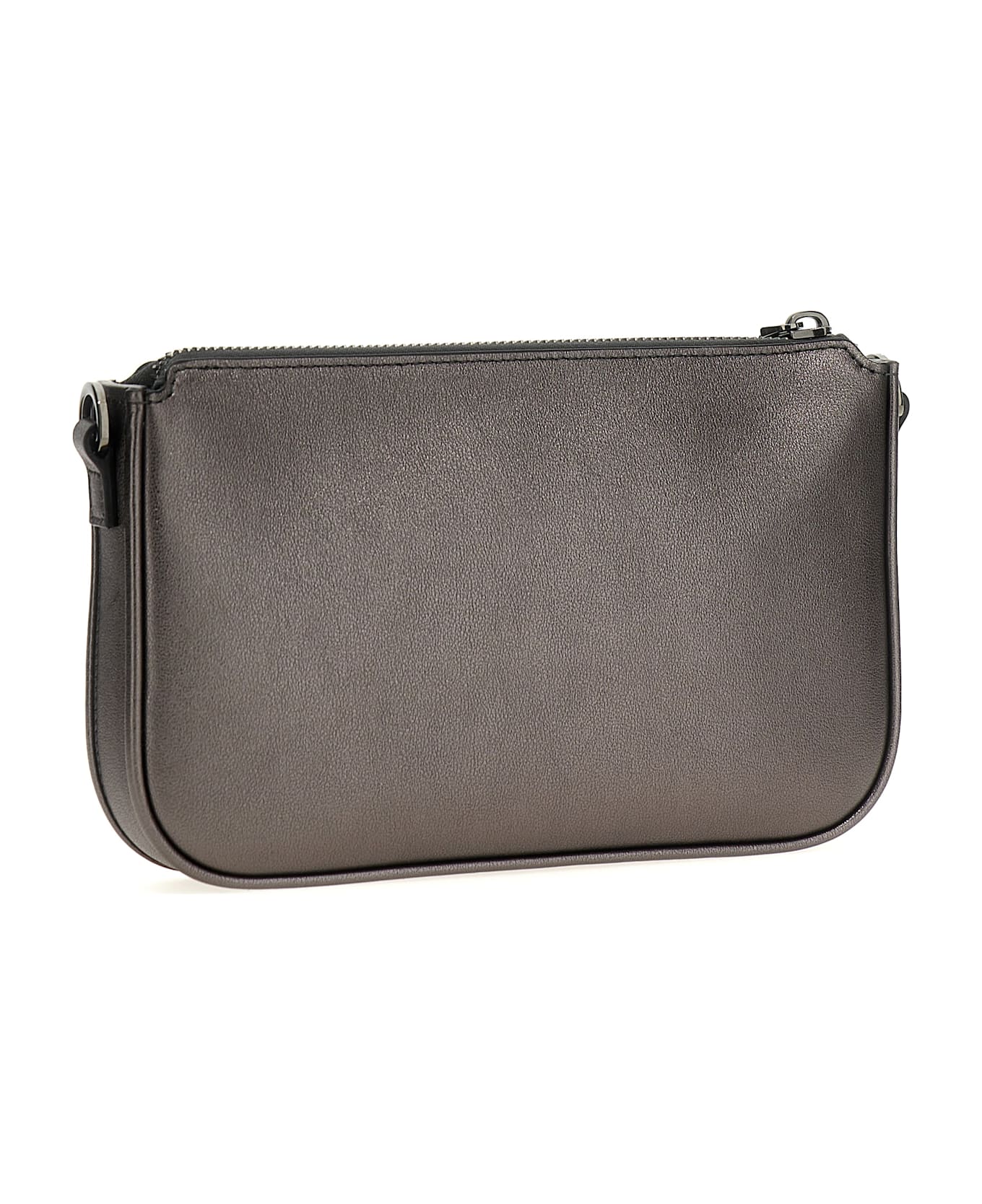 Valentino Garavani 'vlogo Signature' Shoulder Bag - Gray