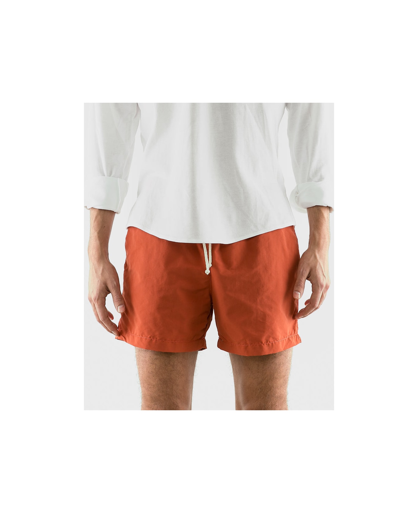 Ripa Ripa Rosso Tellaro Swim Shorts - Orange