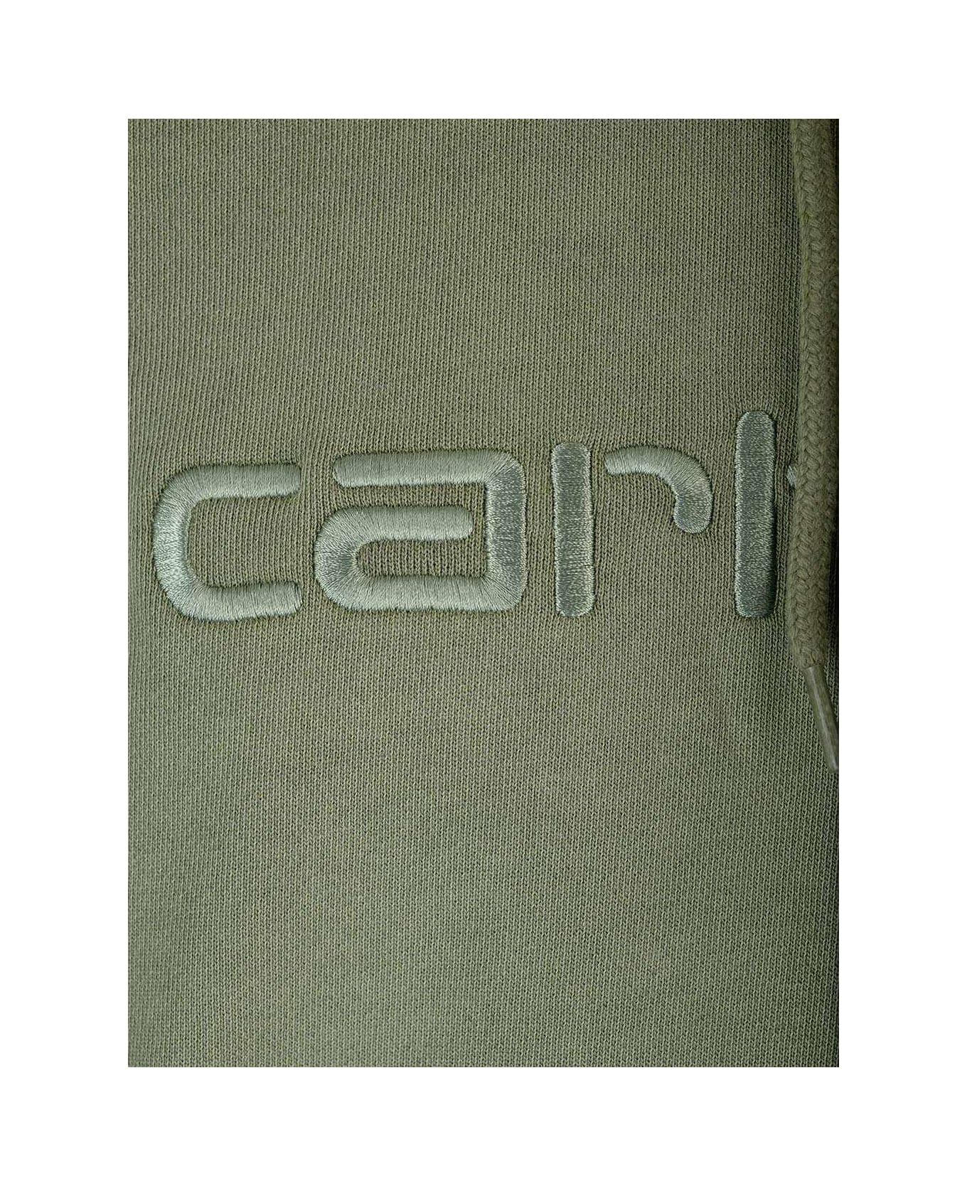 Carhartt Cotton Hooded Sweatshirt - Military フリース