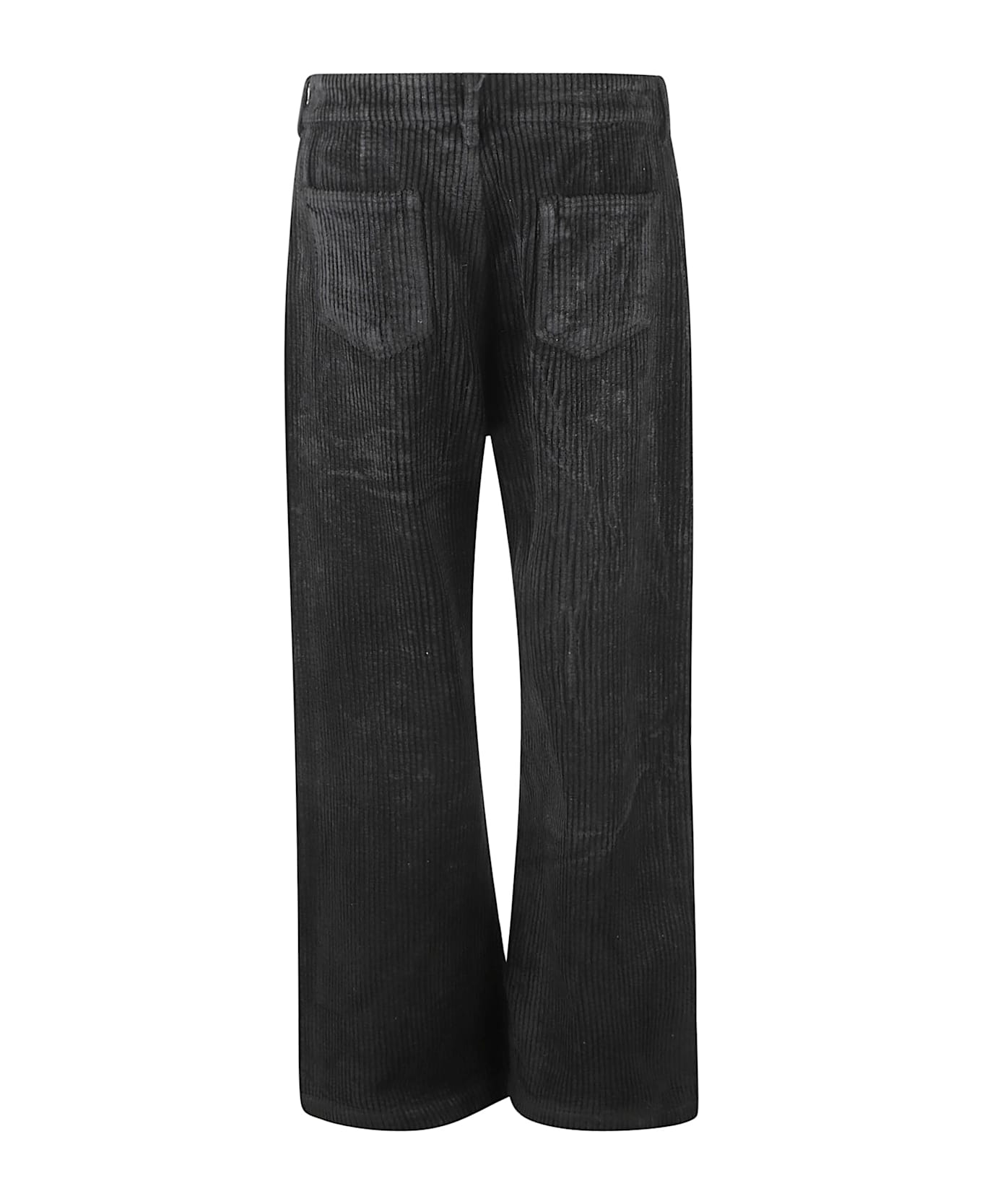 Rick Owens Straight Buttoned Jeans - Black