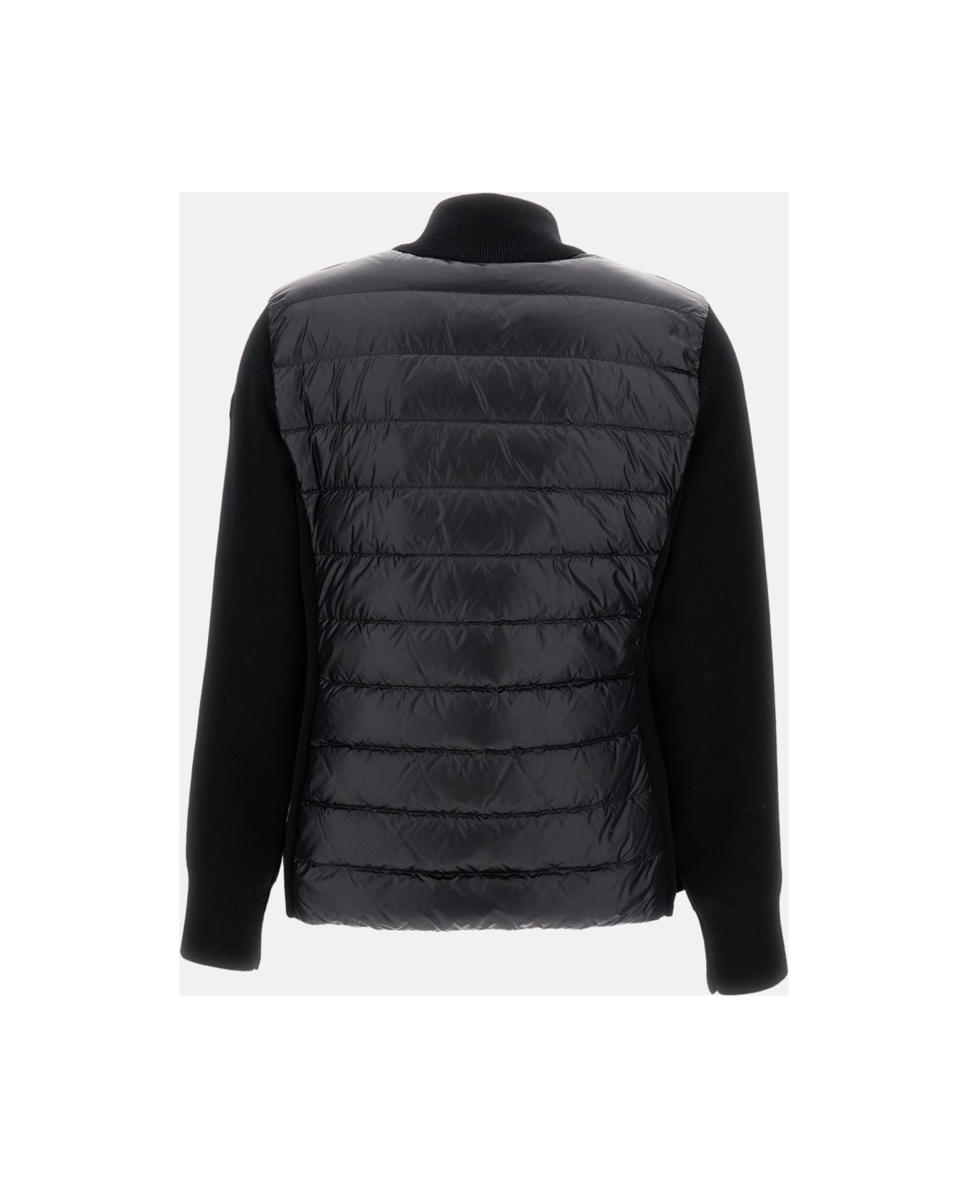 Moncler Zip-up Cardigan Jacket - Black