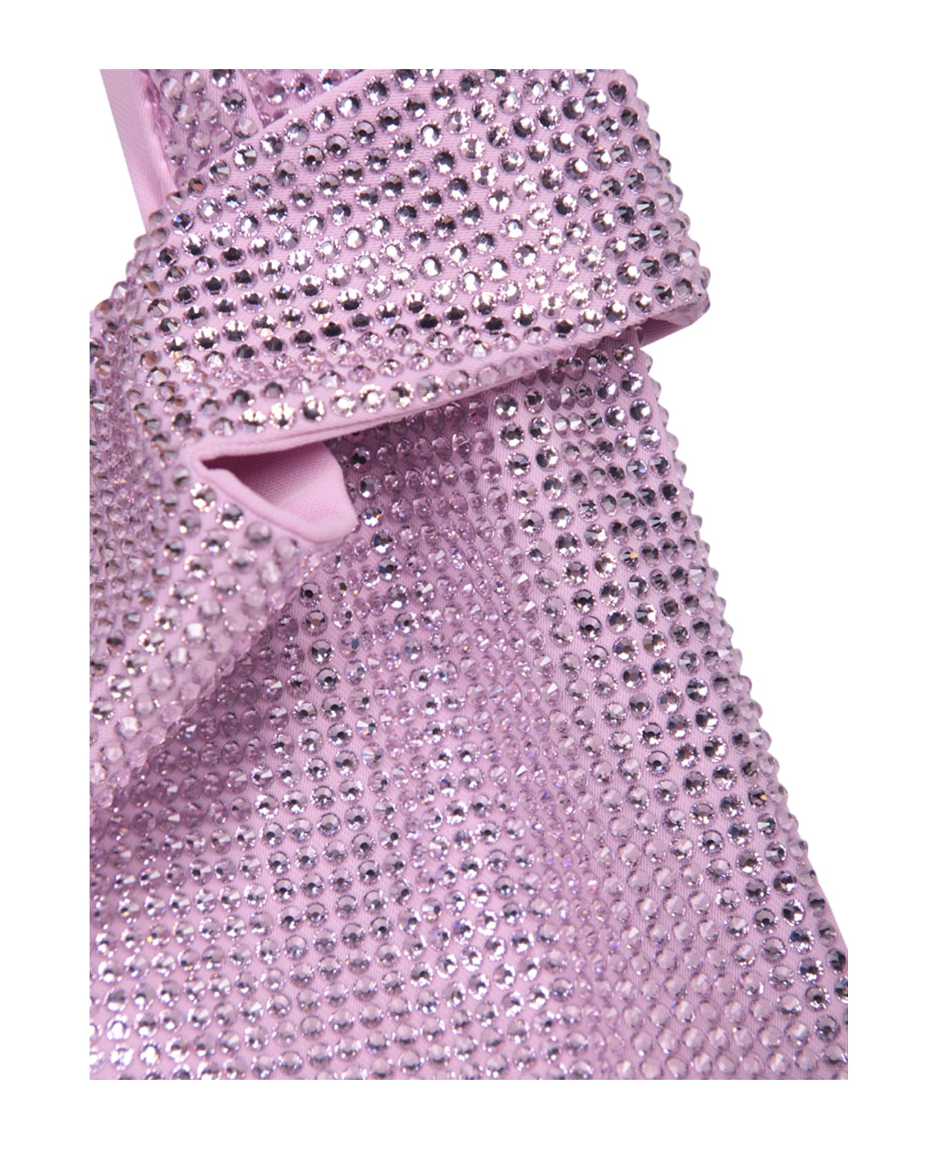 Giuseppe di Morabito Crystal Decorations Mini Pink Bag - Pink