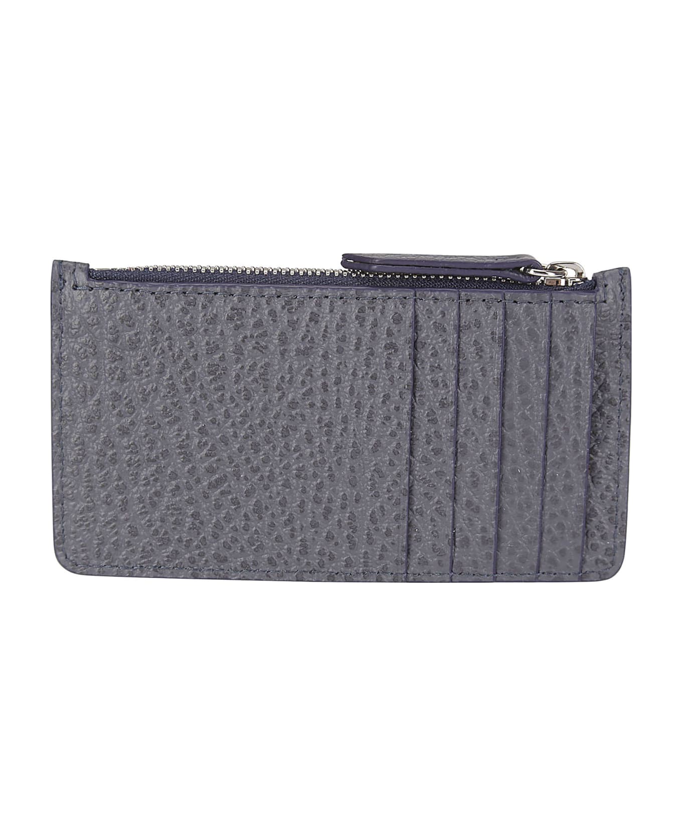 Maison Margiela Four-stitch Zipped Cardholder - PEWTER 財布
