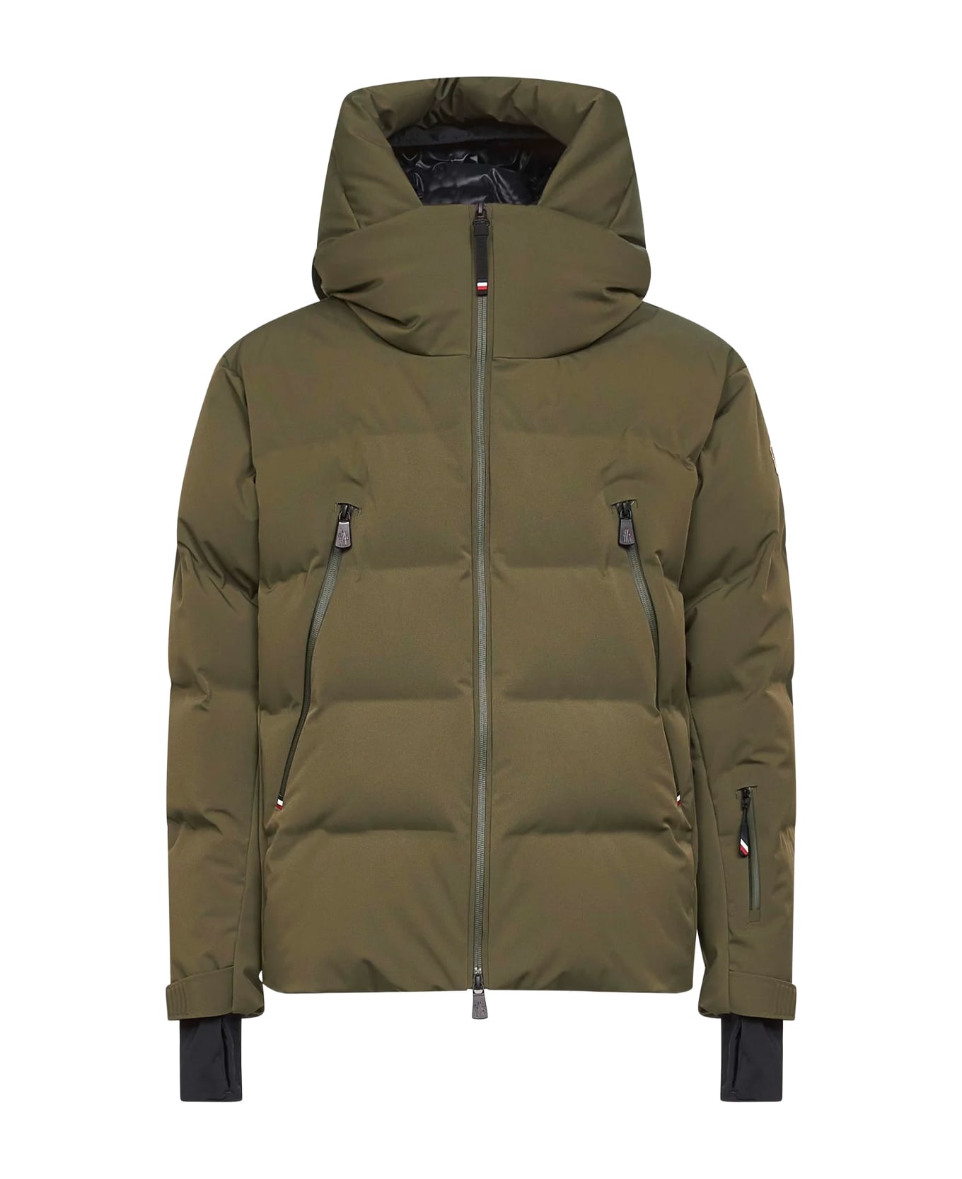 Moncler Grenoble Fellberg Nylon Down Jacket - Kaki
