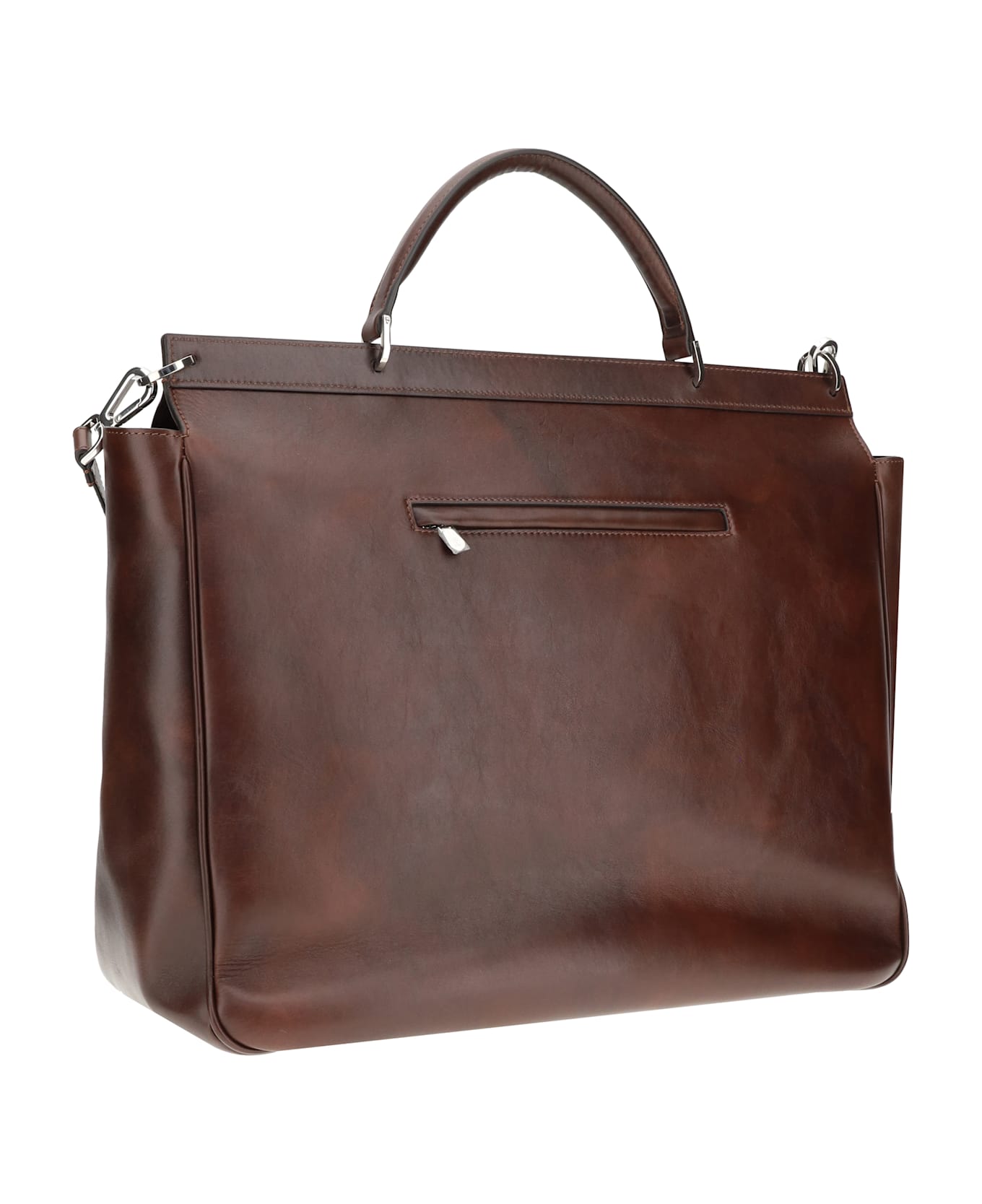 Brunello Cucinelli Leather Travel Bag