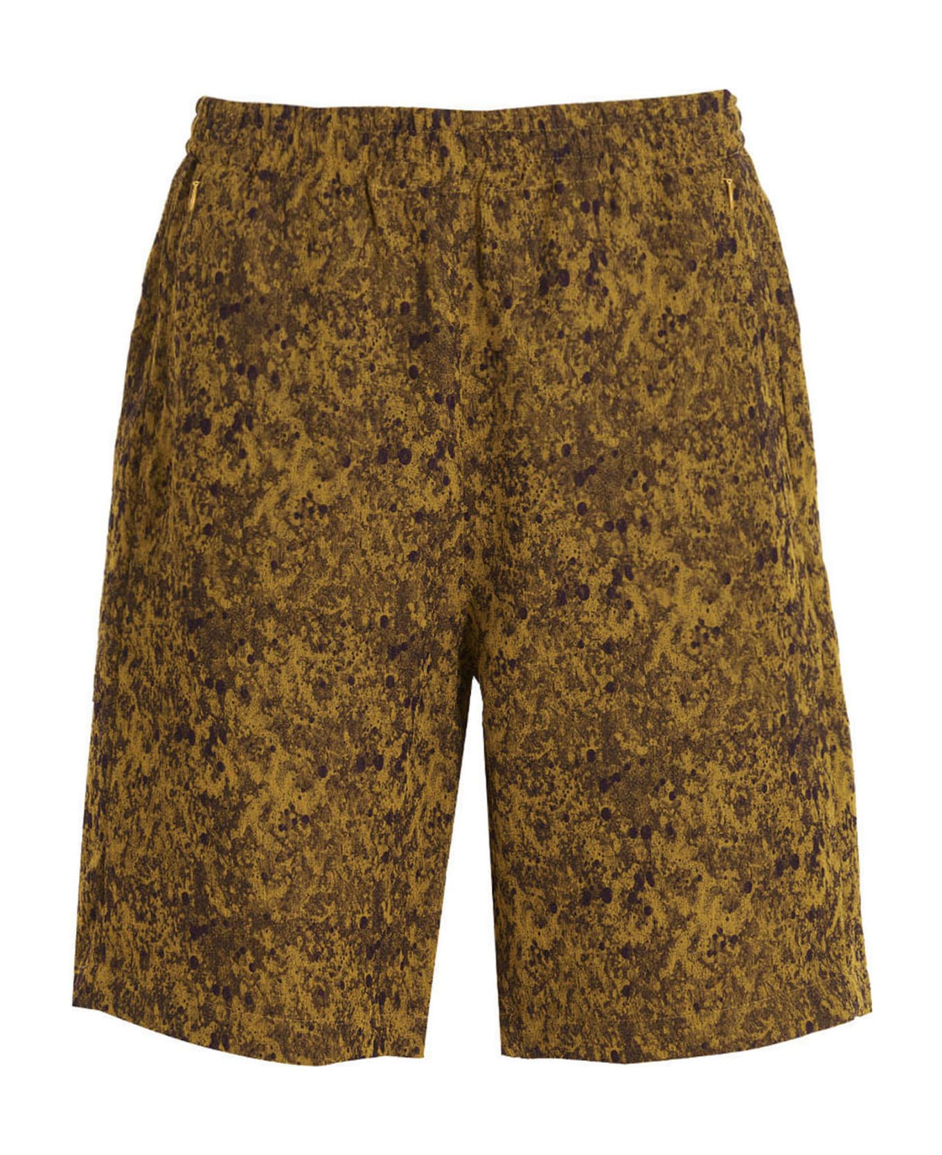 Needles Printed Bermuda Shorts - Yellow