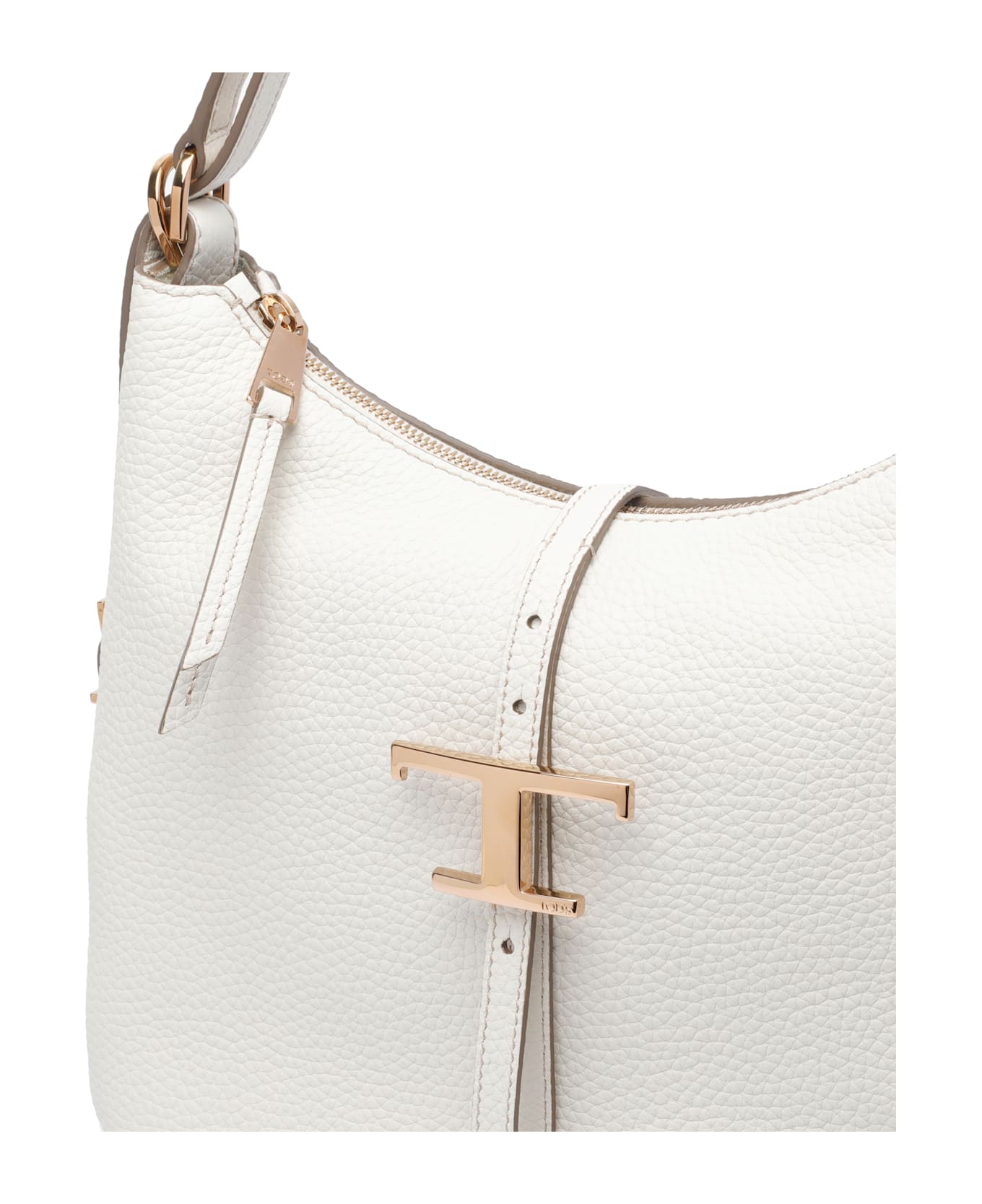Tod
s T Timeless Shoulder Bag - White
