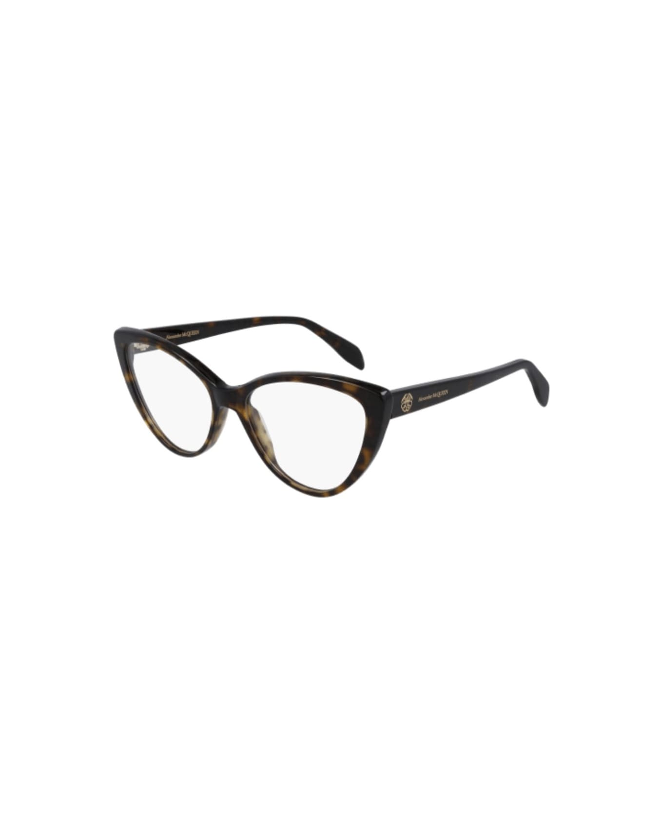 Alexander McQueen Eyewear AM0287O-002 Glasses - Tartarugato