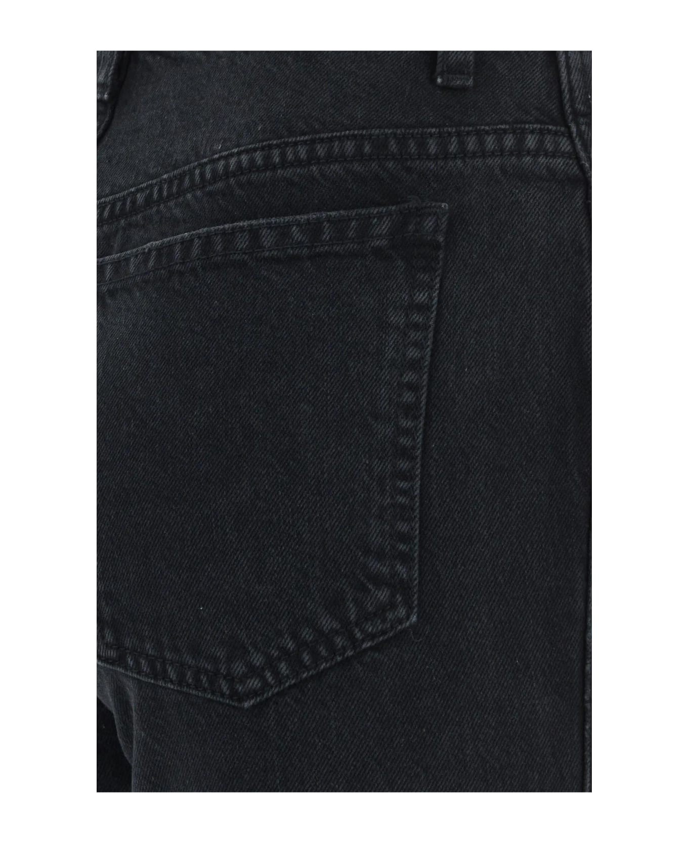 Khaite Black Denim Jeans - Prescott