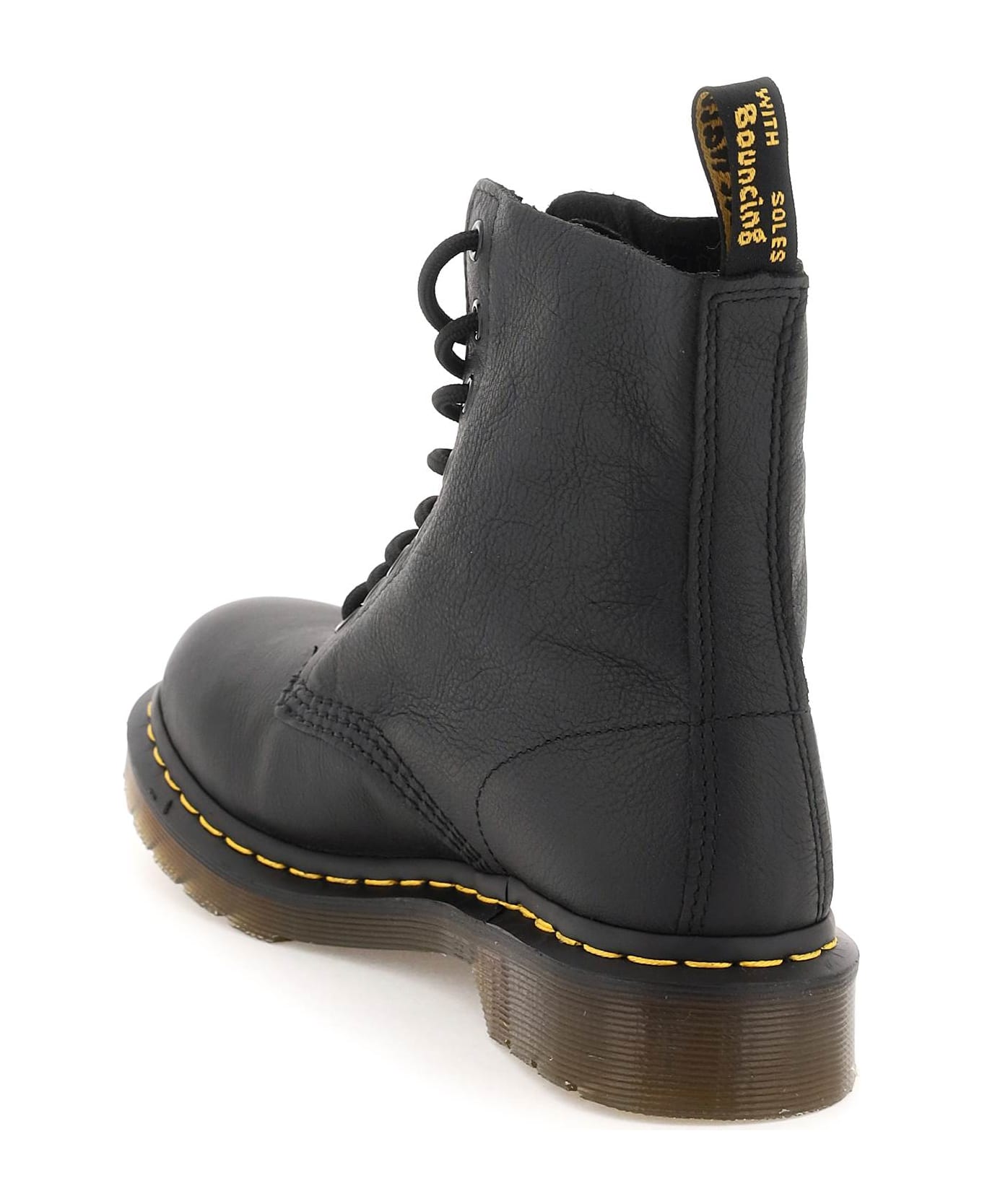 Dr. Martens 1460 Pascal Combat Boots - Black Virginia