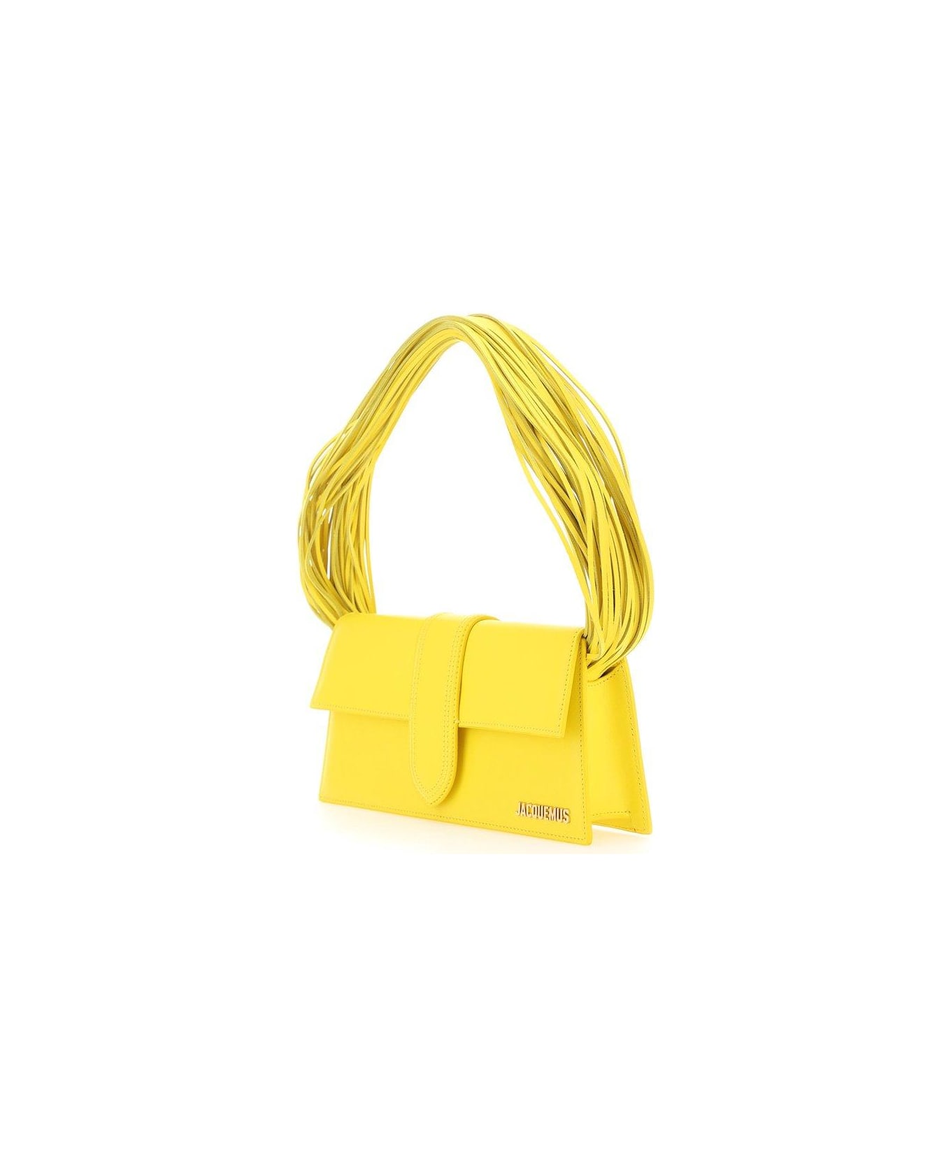 Jacquemus Le Bambino Strand Strap Flap Bag - Yellow