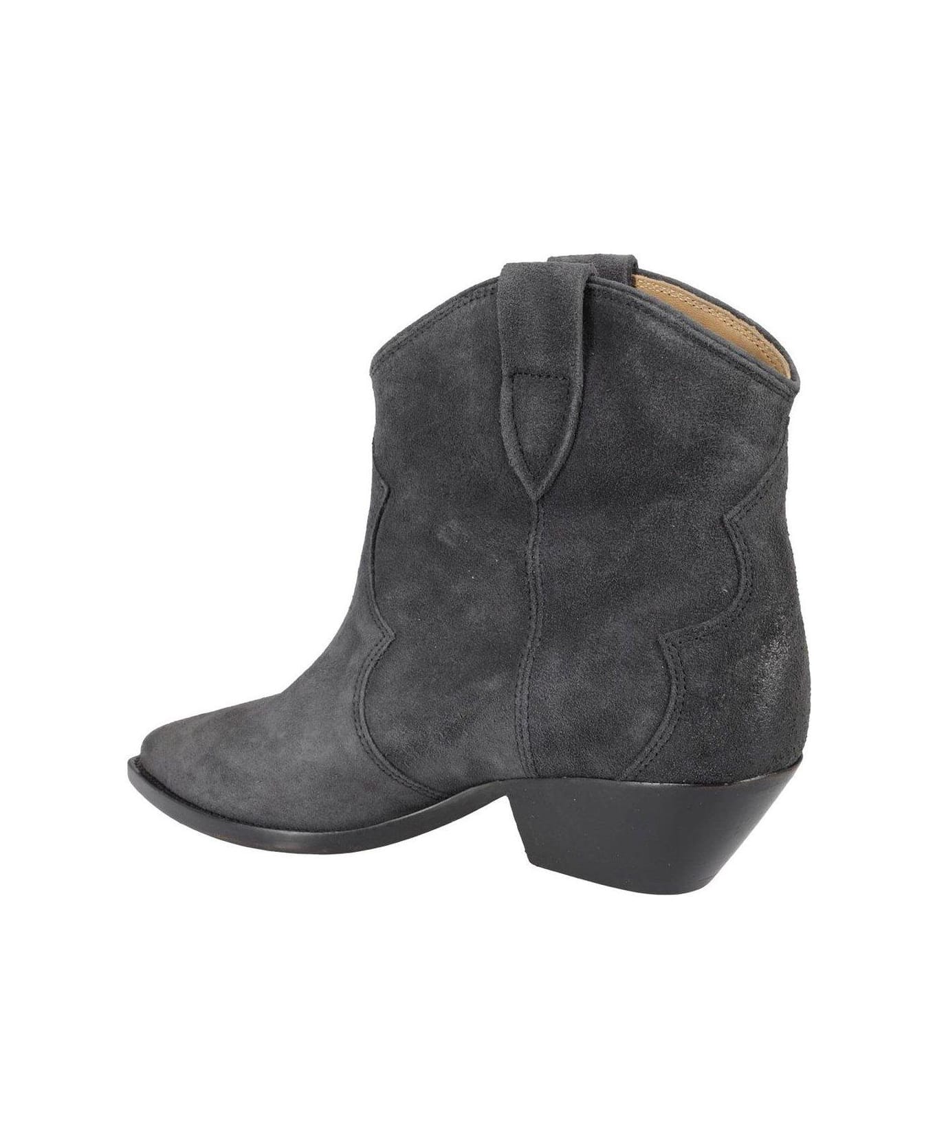 Isabel Marant Pointed Toe Ankle Boots - Black