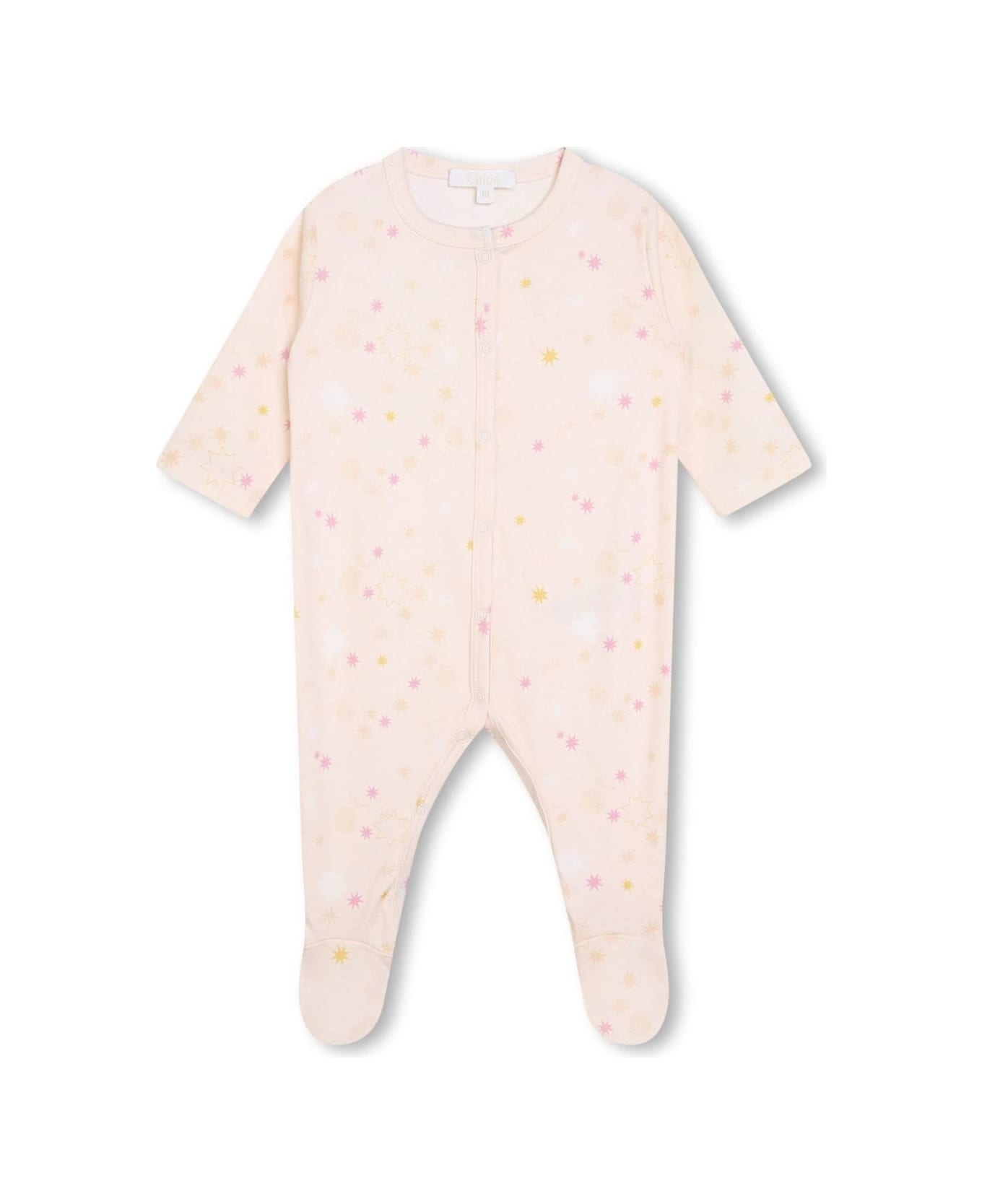 Chloé Pajamas With Ruffles - Pink ボディスーツ＆セットアップ