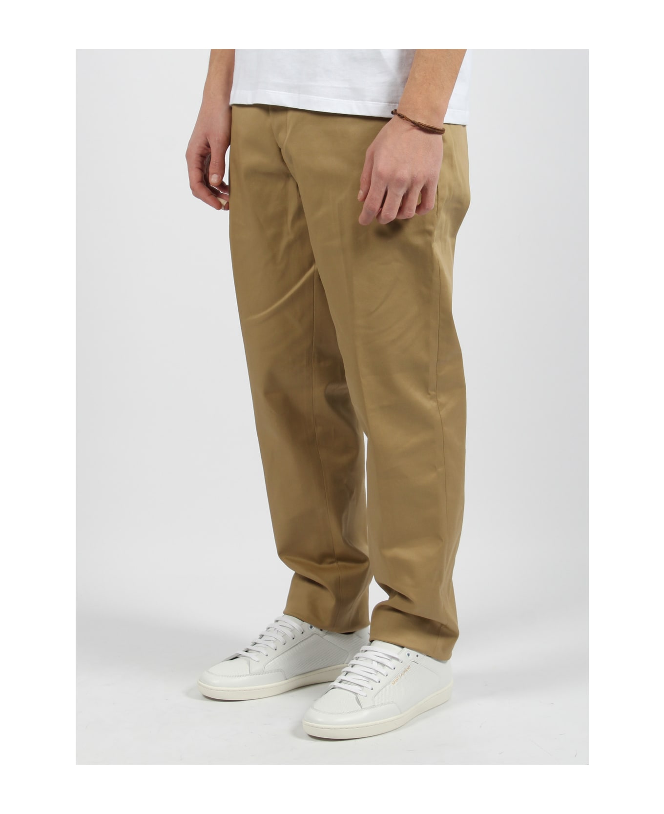 Nine in the Morning Giove Slim Chino Pant - Brown