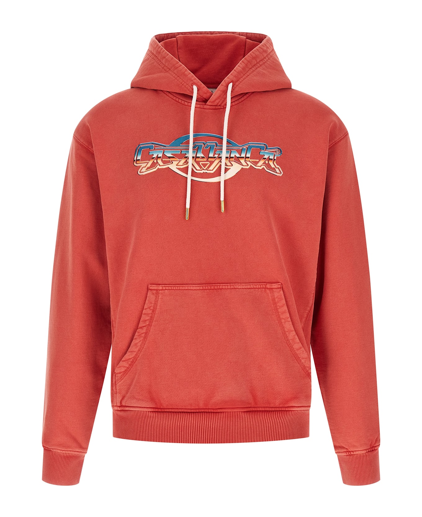 Casablanca 
chrome
 Hoodie - Red