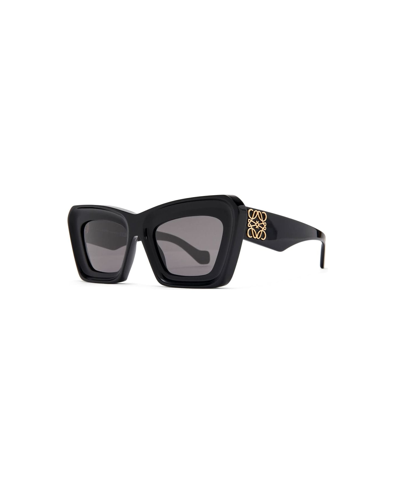 Loewe Lw40145i - Shiny Black Sunglasses - shiny black