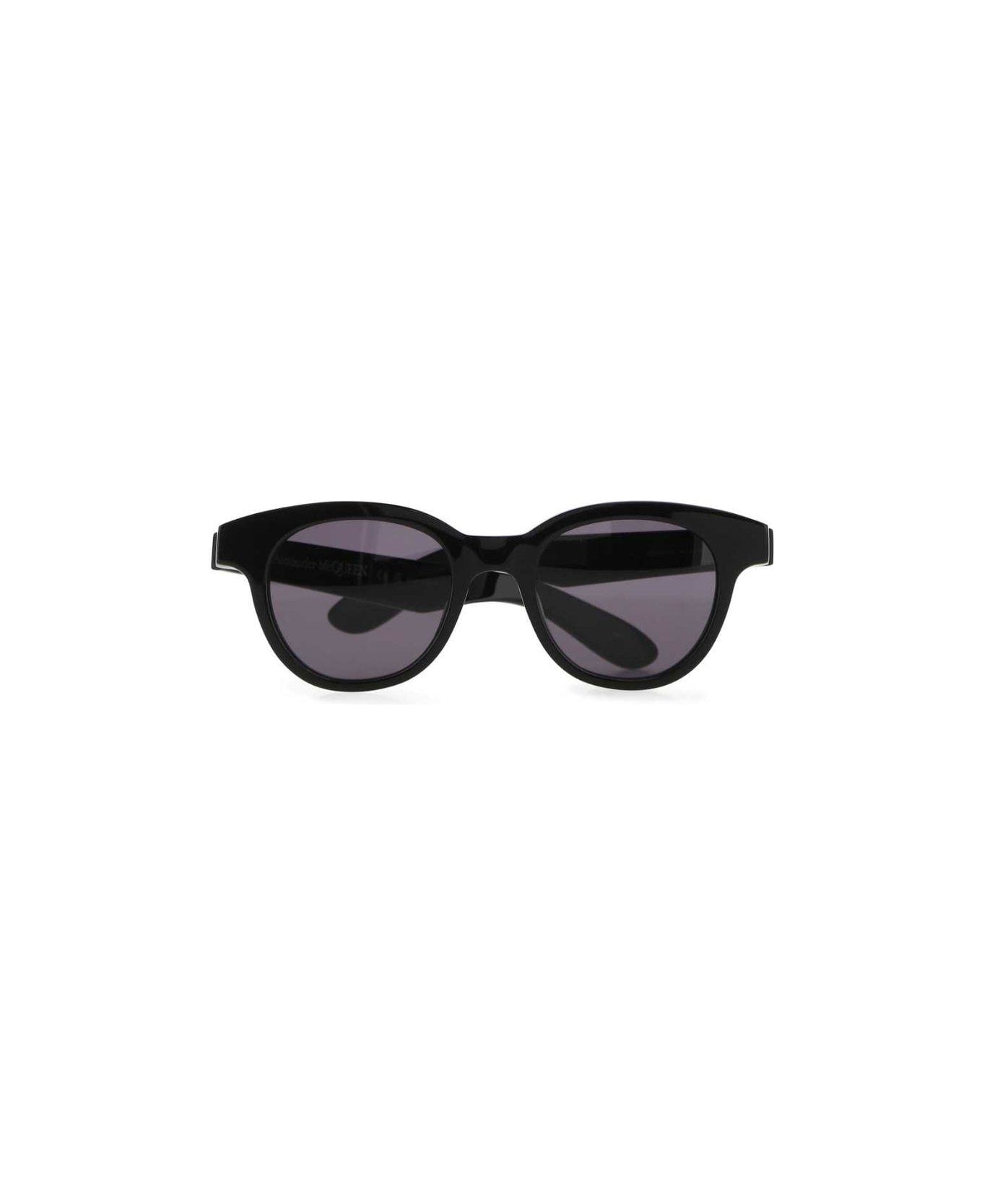 Alexander McQueen Square-frame Sunglasses - Black サングラス