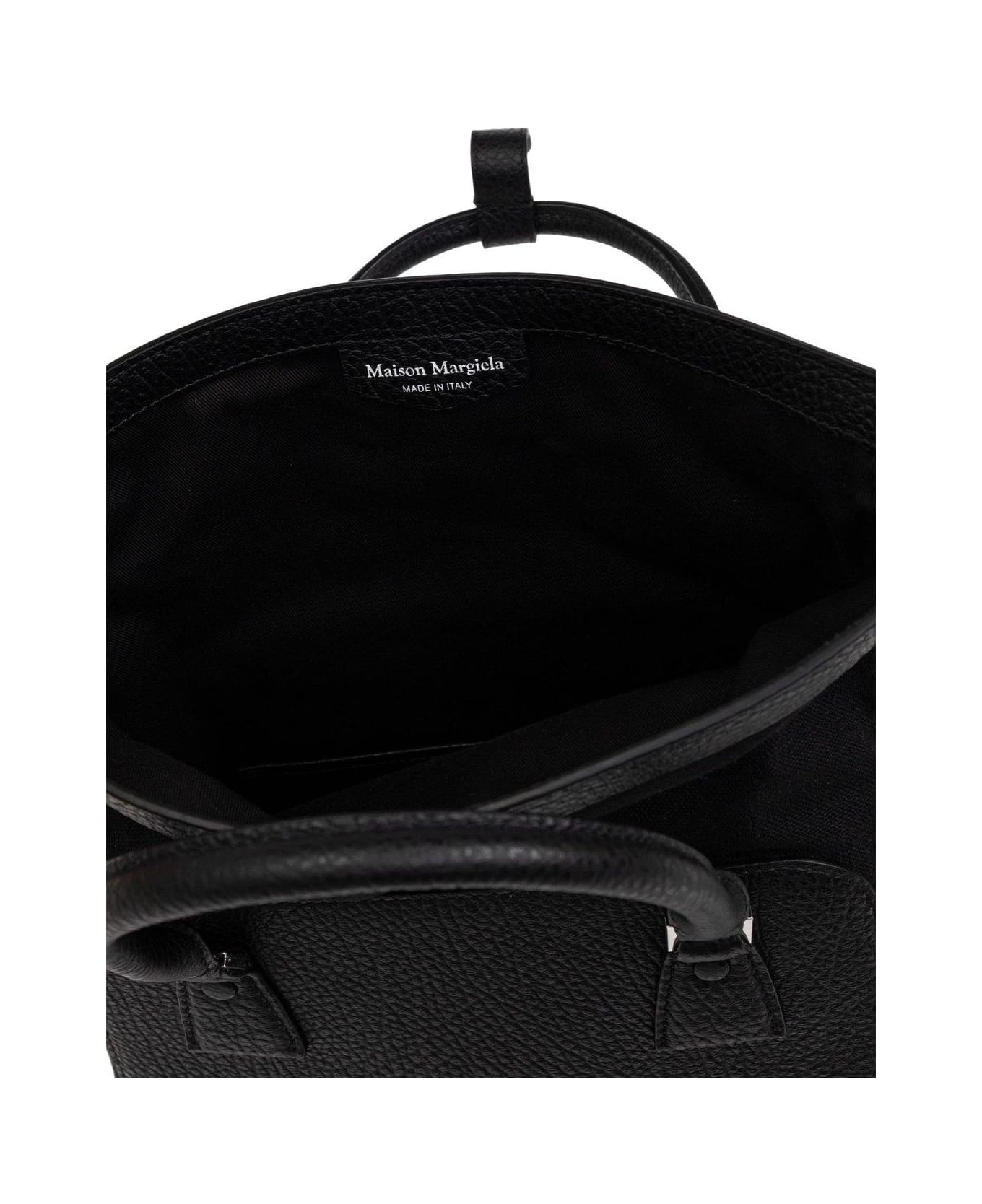 Maison Margiela Logo Patch Tote Bag - Black