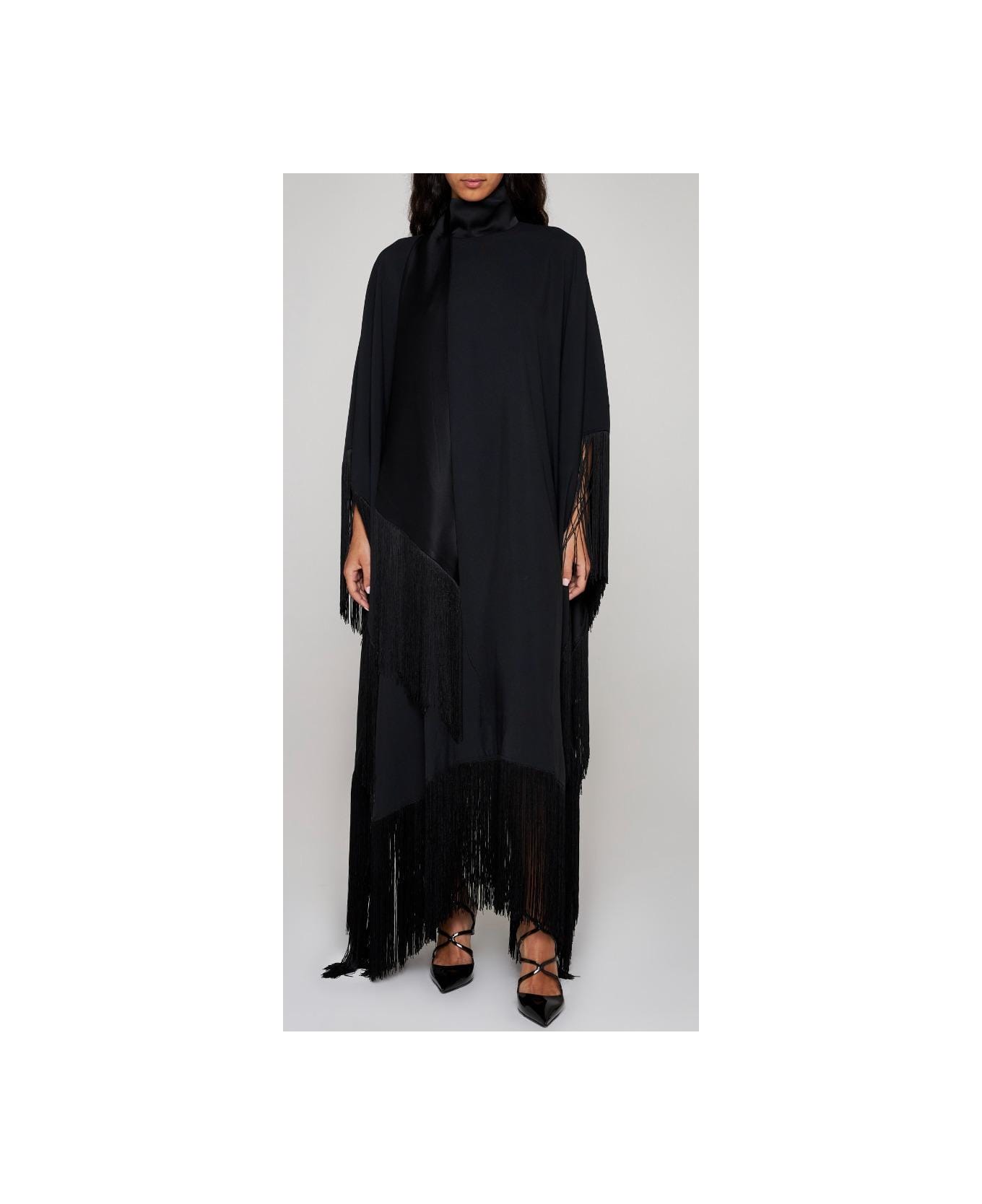 Taller Marmo Mrs. Ross Viscose-blend Kaftan - NERO