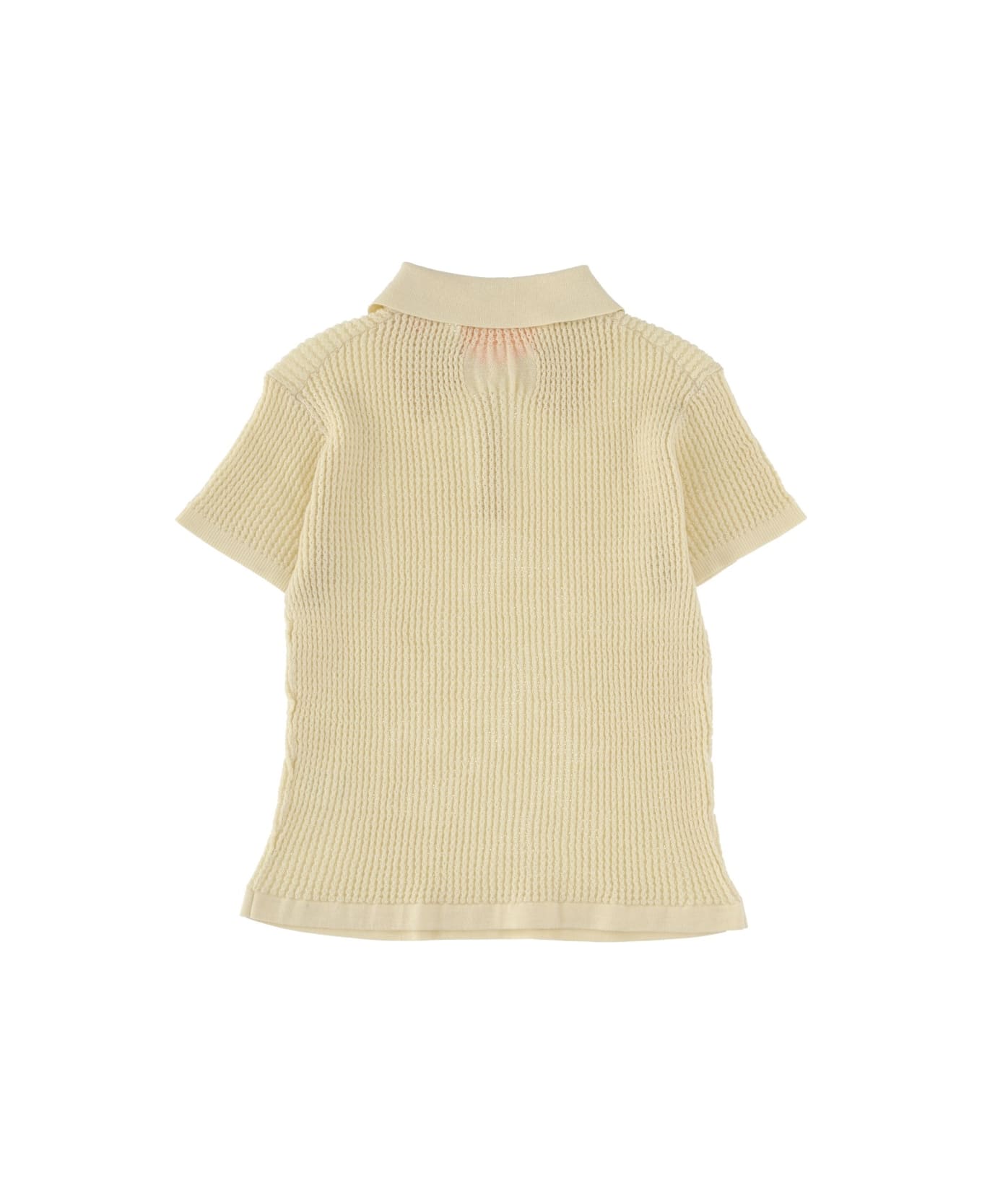 Guest in Residence "shrunken" Polo Shirt - IVORY