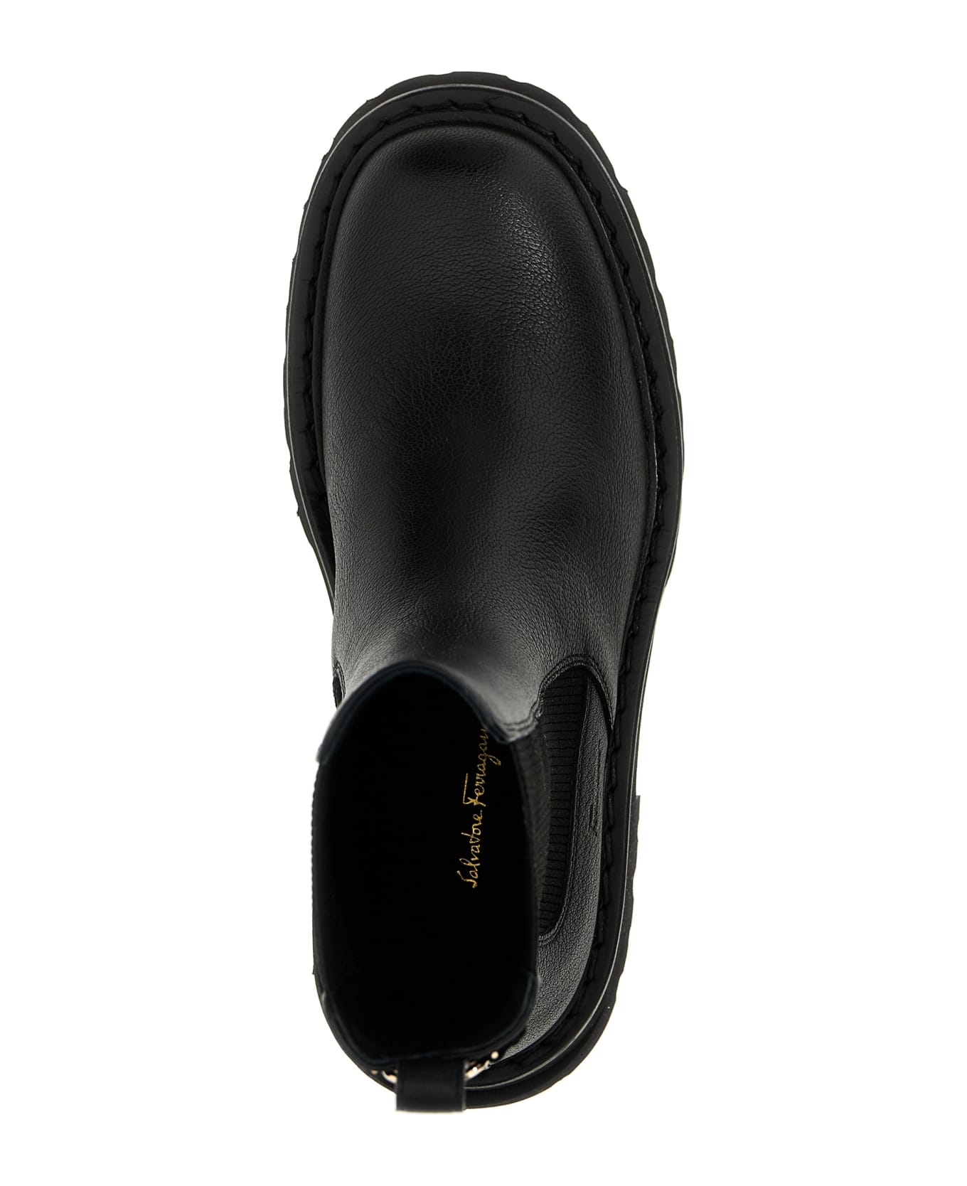 Ferragamo 'oderico' Ankle Boots - Black