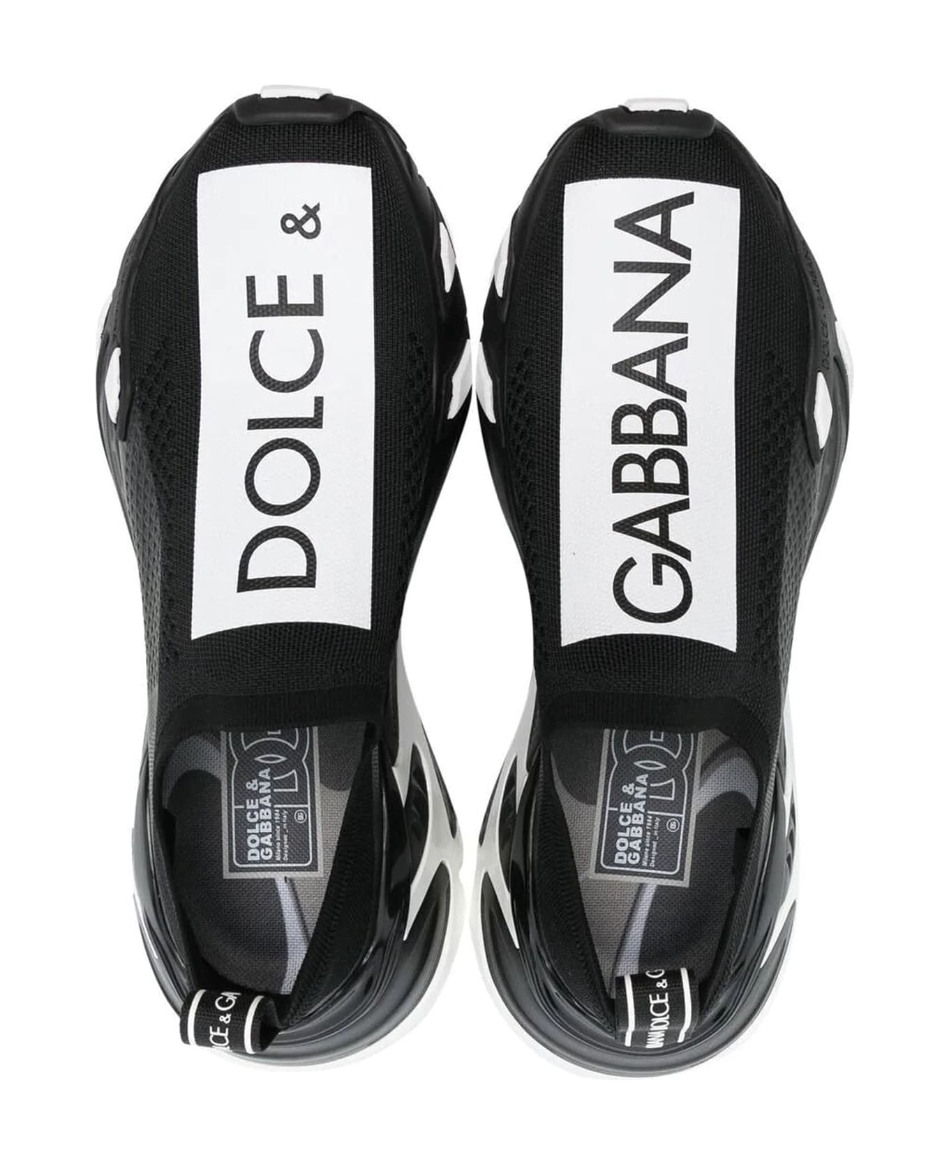 Dolce & Gabbana Logo Sneakers - Black