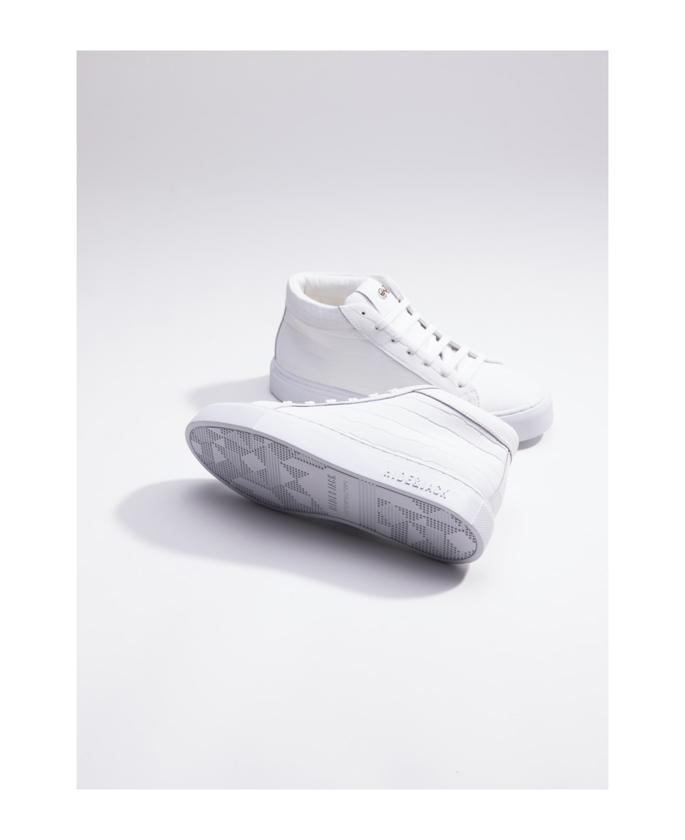 Hide&Jack High Top Sneaker - Essence Tuscany White