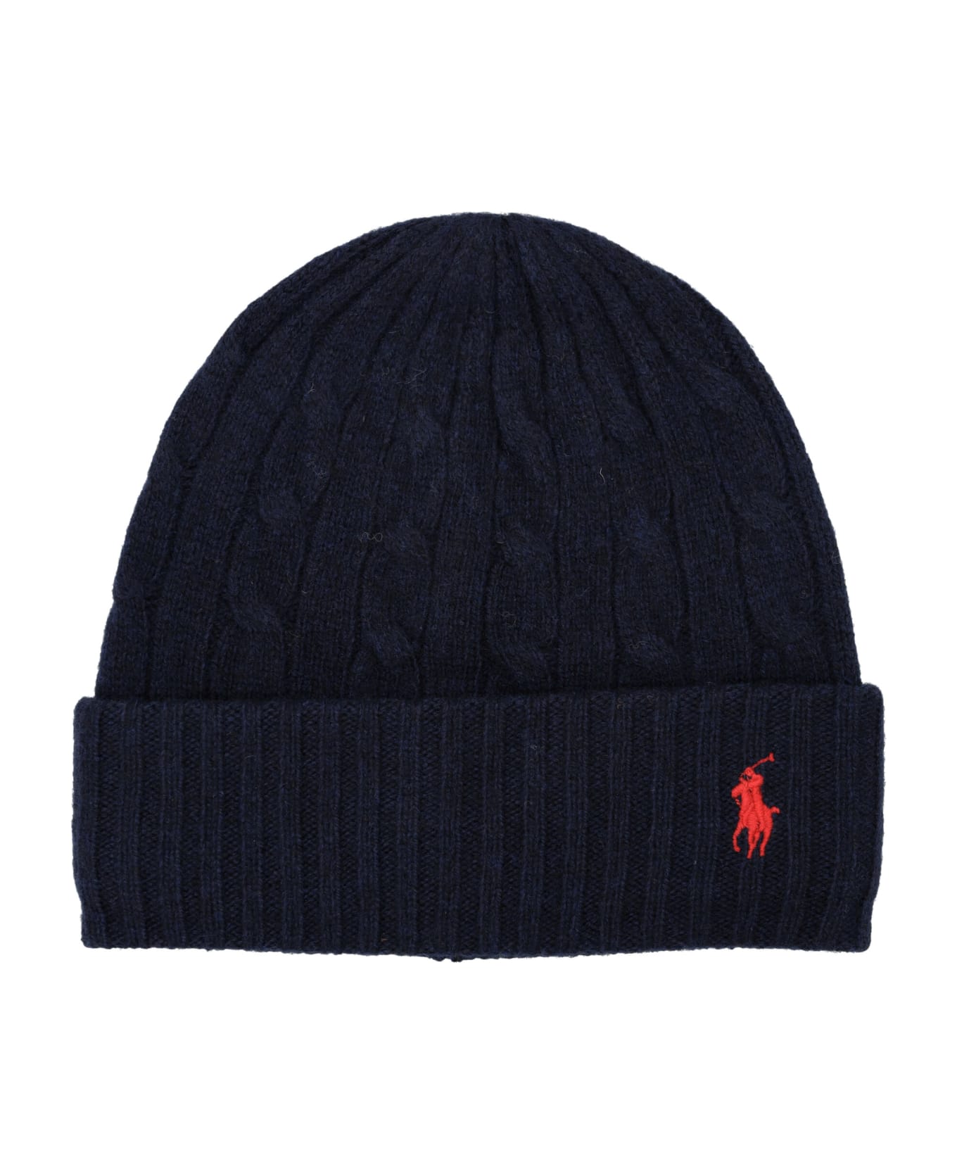 Polo Ralph Lauren Cable-knit Beanie - HUNTER NAVY
