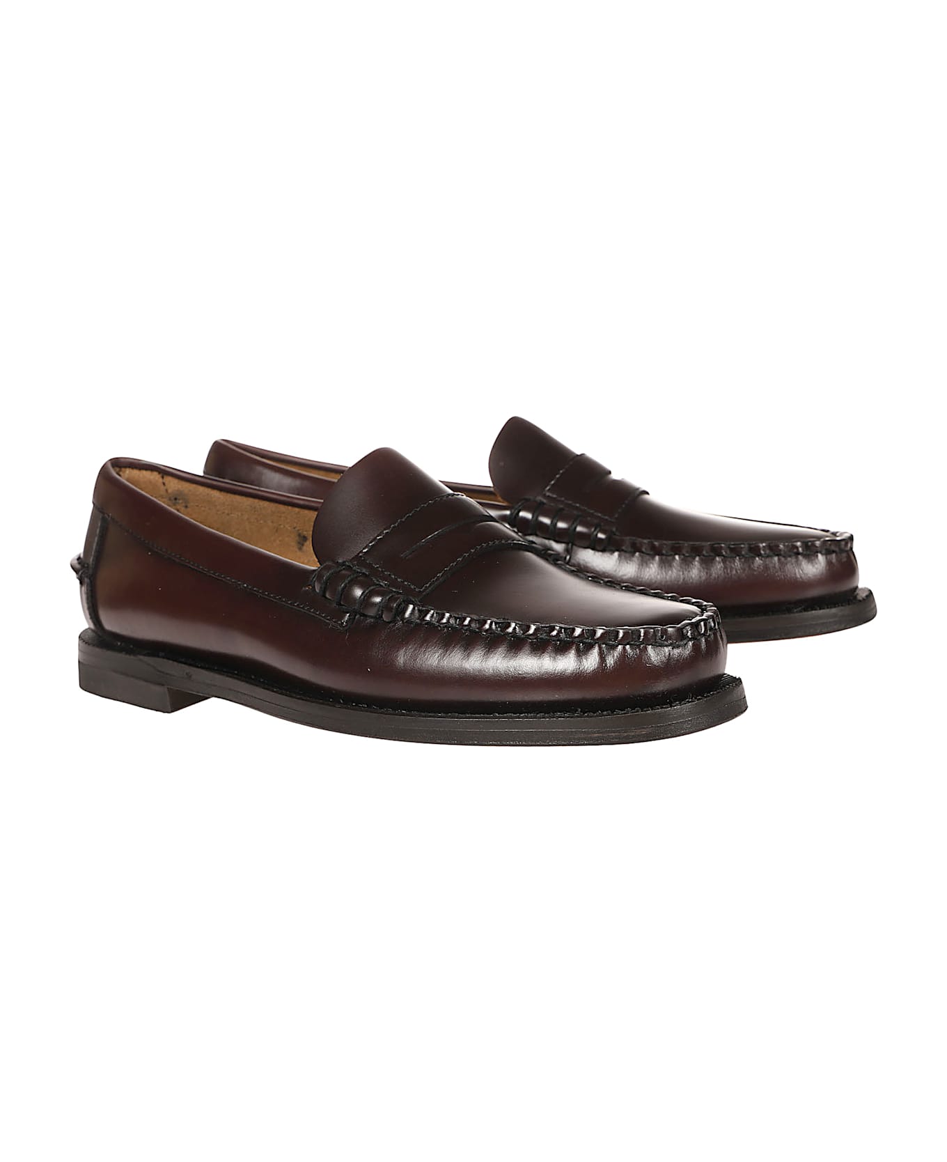 Sebago Classic Dan Loafers - Brown Burgundy