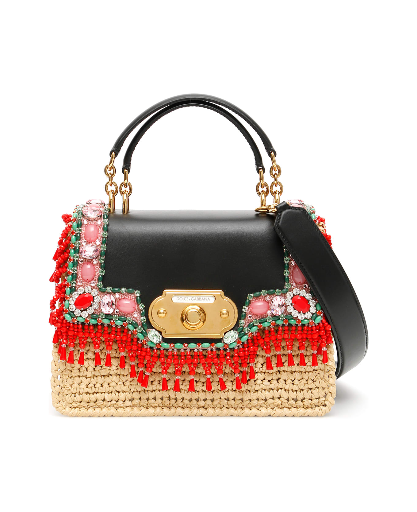 Dolce & Gabbana Rafia Welcome Bag | italist